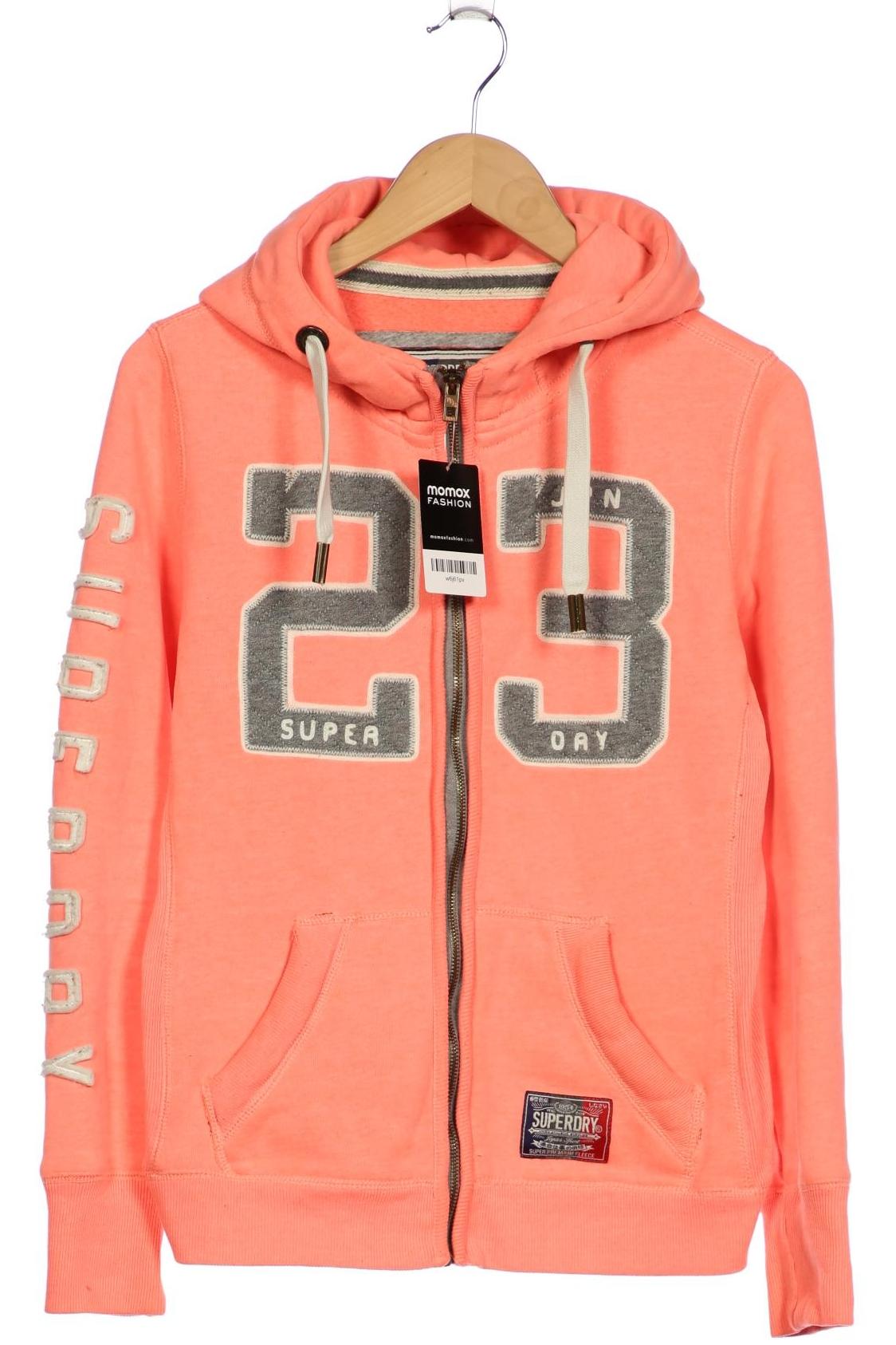 

Superdry Damen Kapuzenpullover, orange, Gr. 38