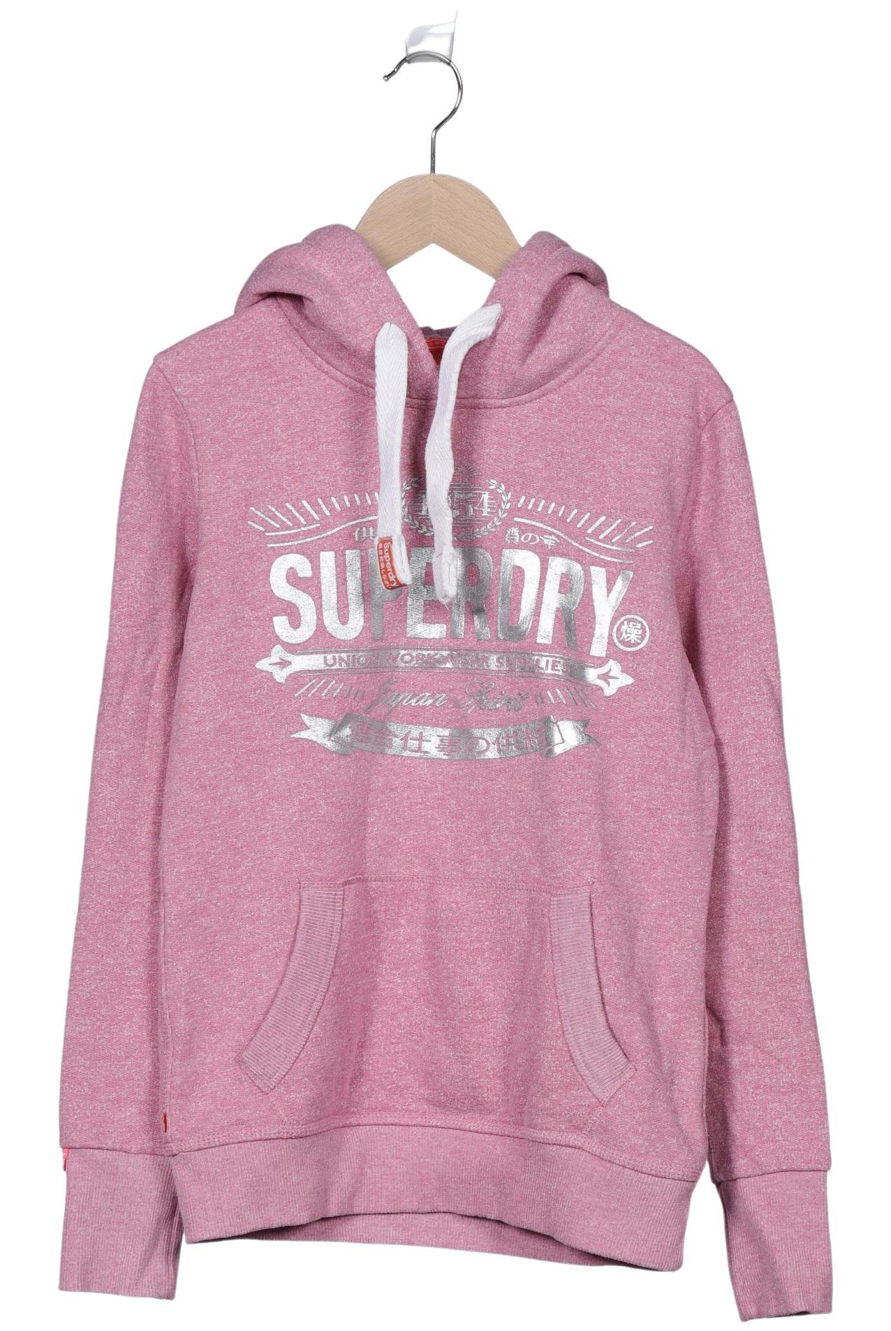 

Superdry Damen Kapuzenpullover, pink, Gr. 36