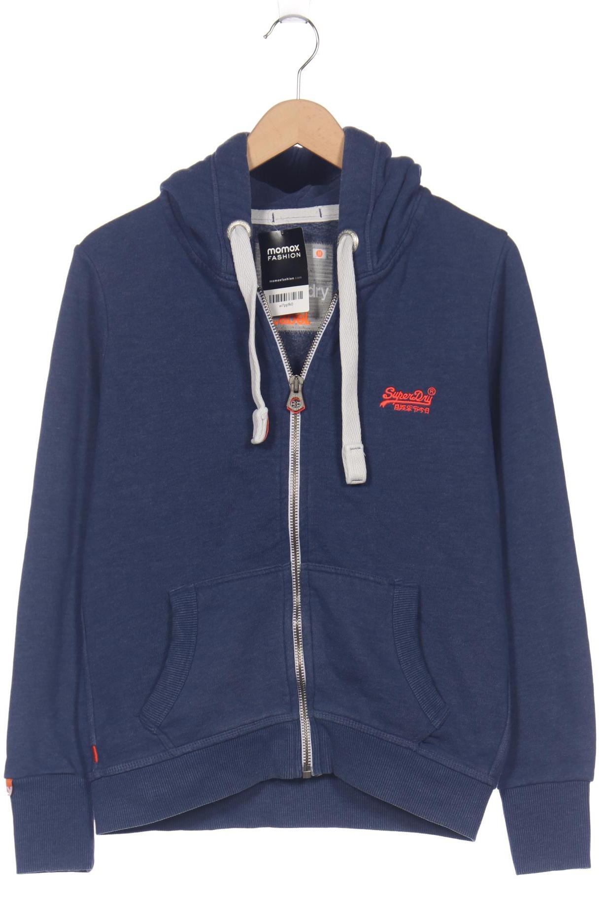 

Superdry Damen Kapuzenpullover, blau, Gr. 38