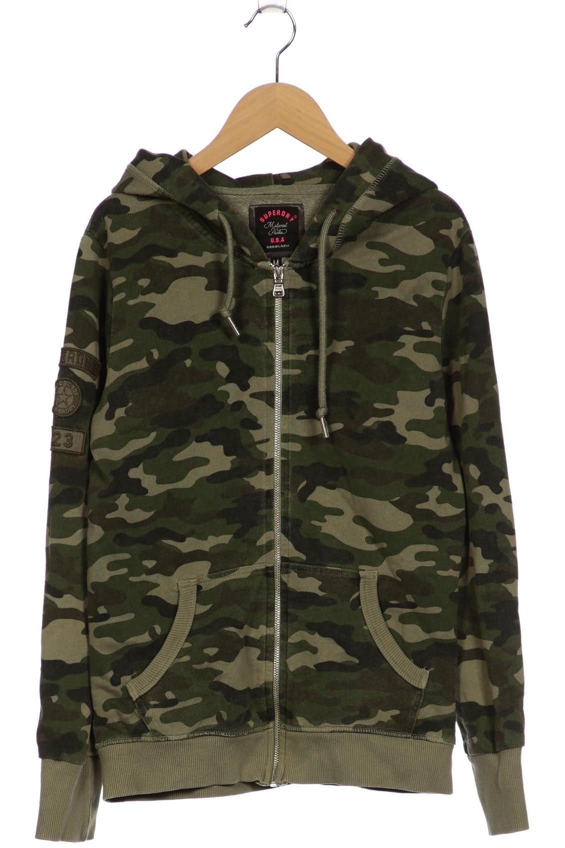 

Superdry Damen Kapuzenpullover, grün, Gr. 38