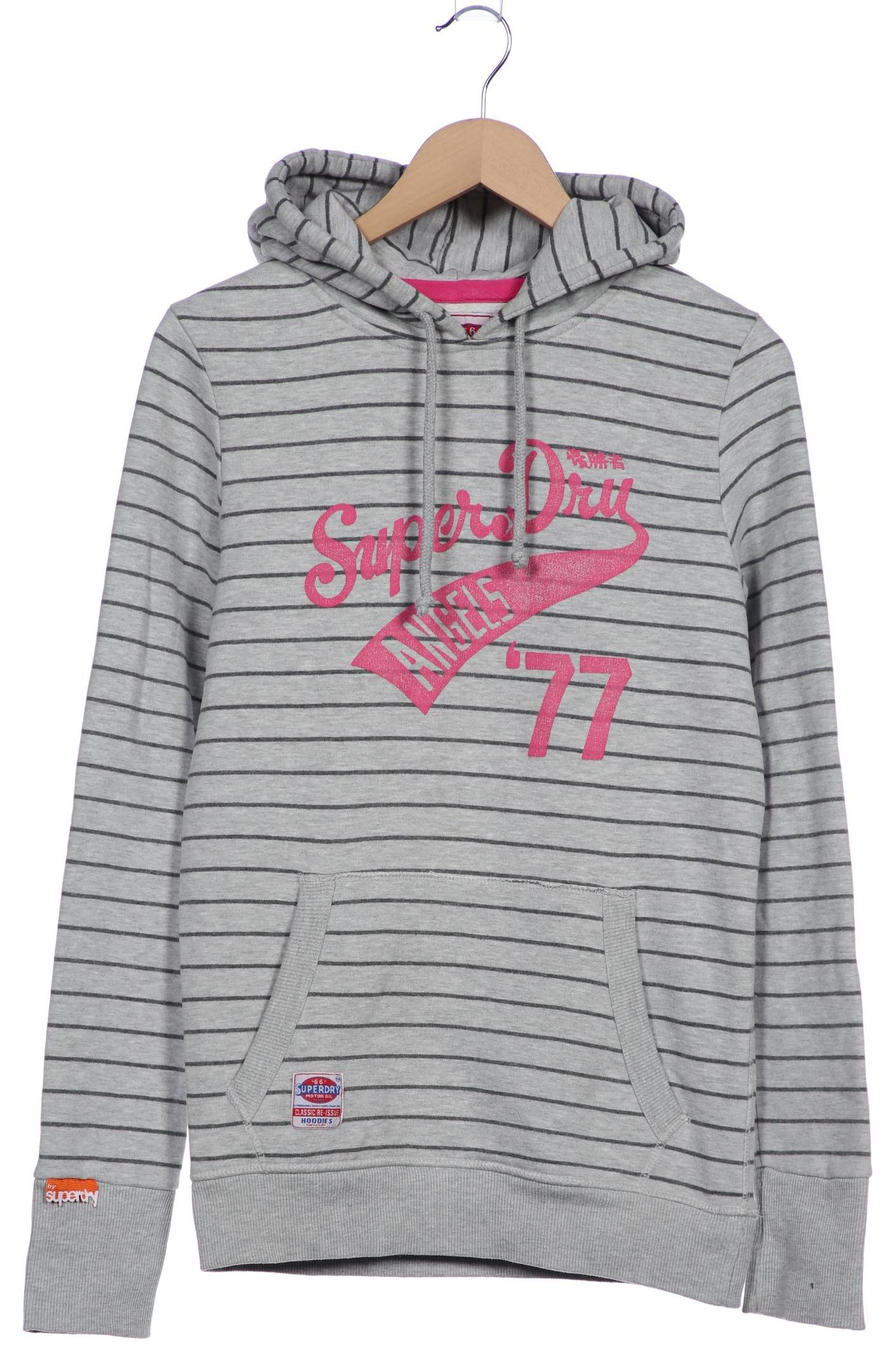

Superdry Damen Kapuzenpullover, grau, Gr. 42
