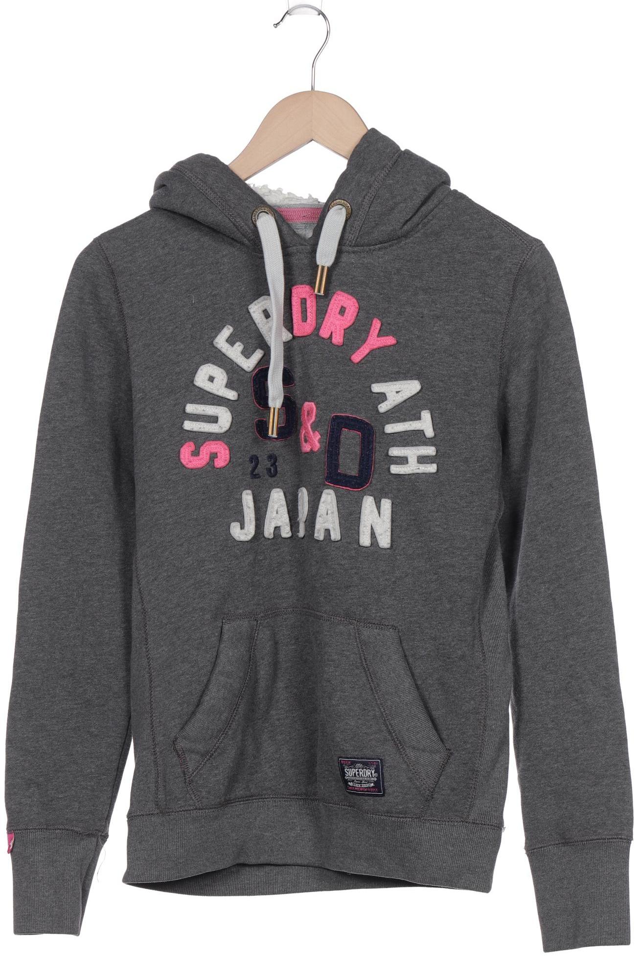 

Superdry Damen Kapuzenpullover, grau