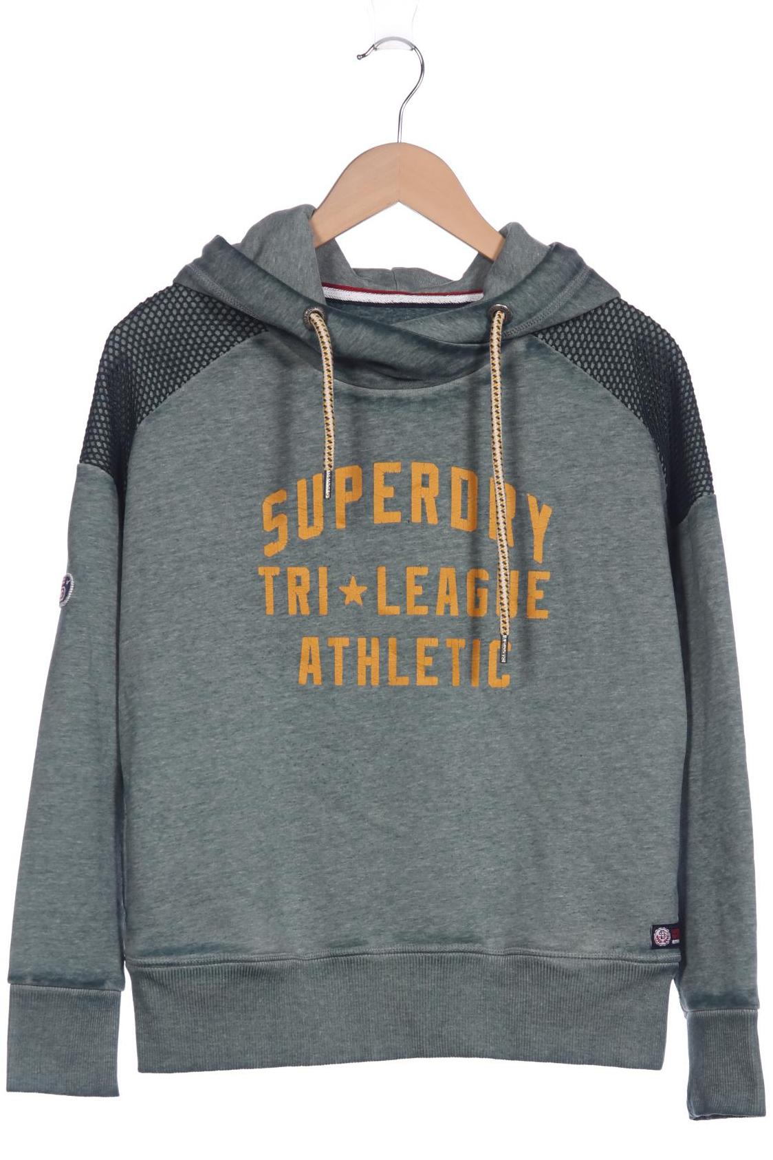 

Superdry Damen Kapuzenpullover, grün, Gr. 38