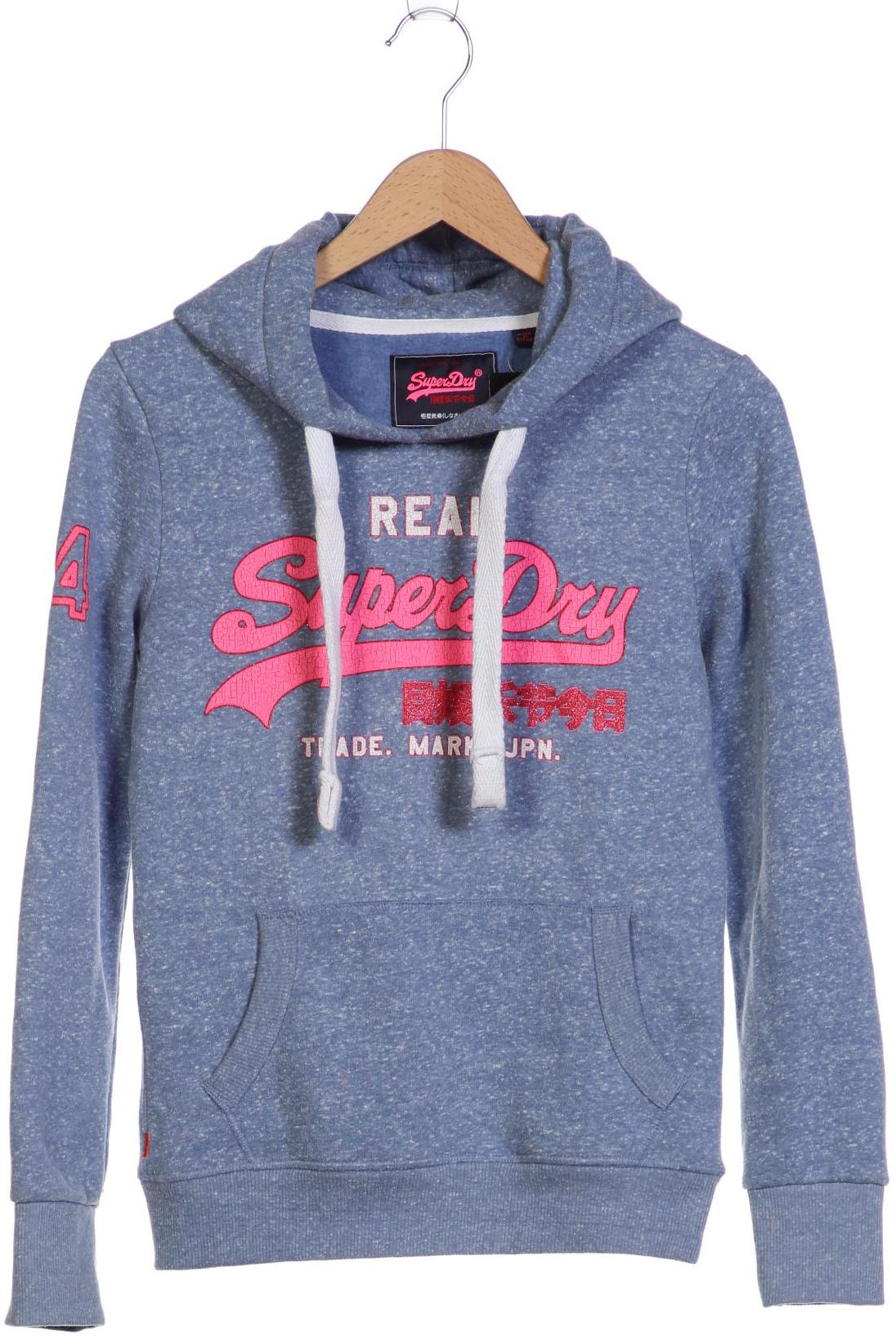 

Superdry Damen Kapuzenpullover, blau