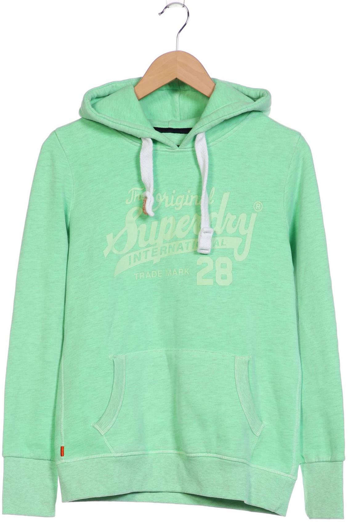 

Superdry Damen Kapuzenpullover, hellgrün, Gr. 38