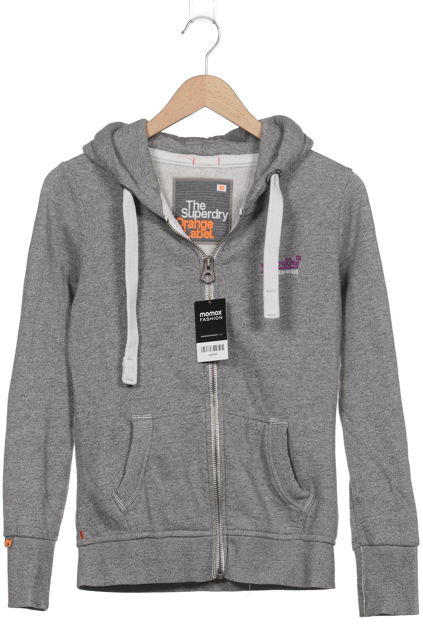 

Superdry Damen Kapuzenpullover, grau, Gr. 36