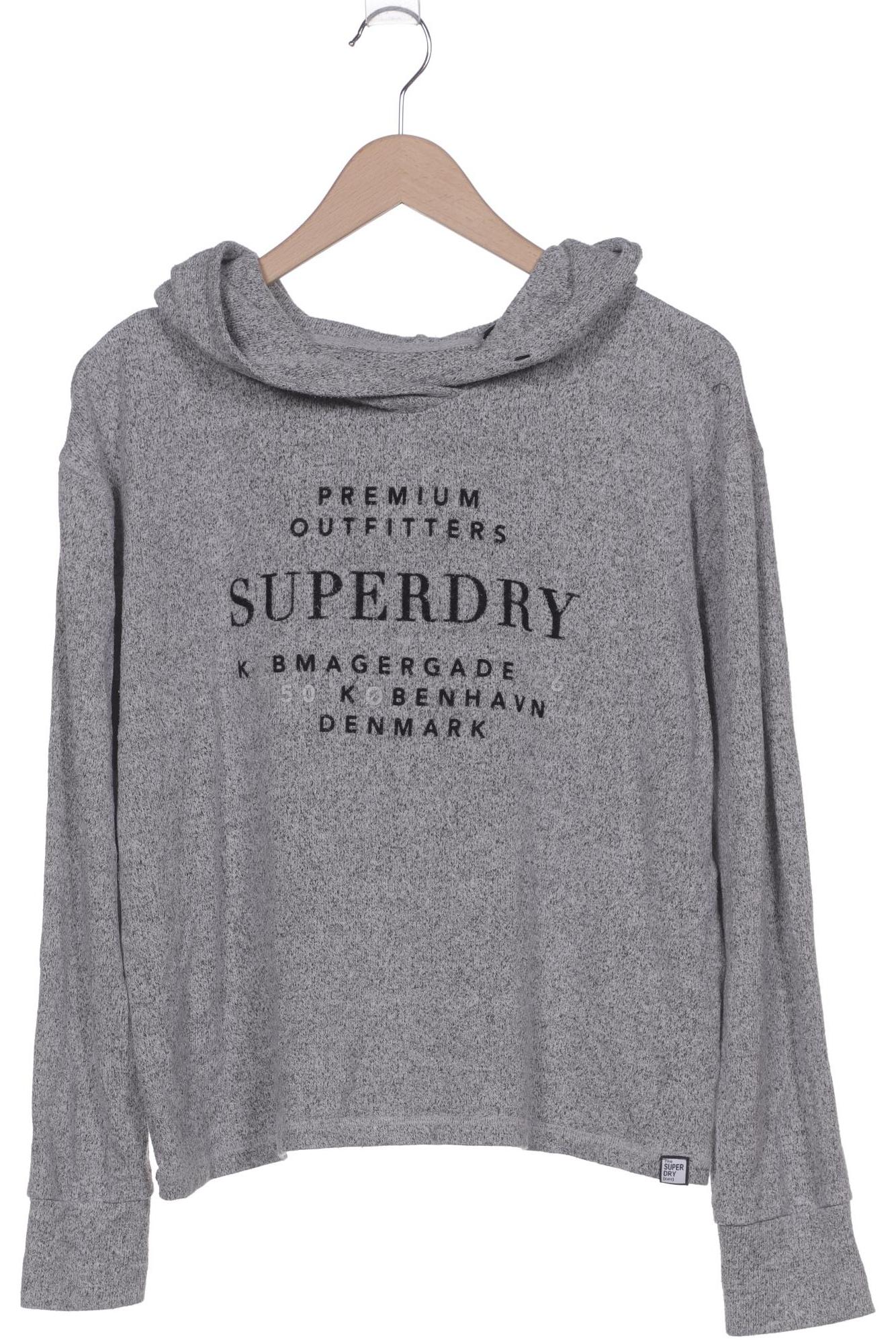 

Superdry Damen Kapuzenpullover, grau, Gr. 44