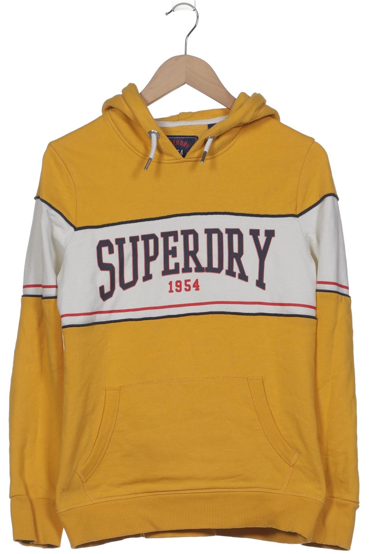 

Superdry Damen Kapuzenpullover, gelb, Gr. 42