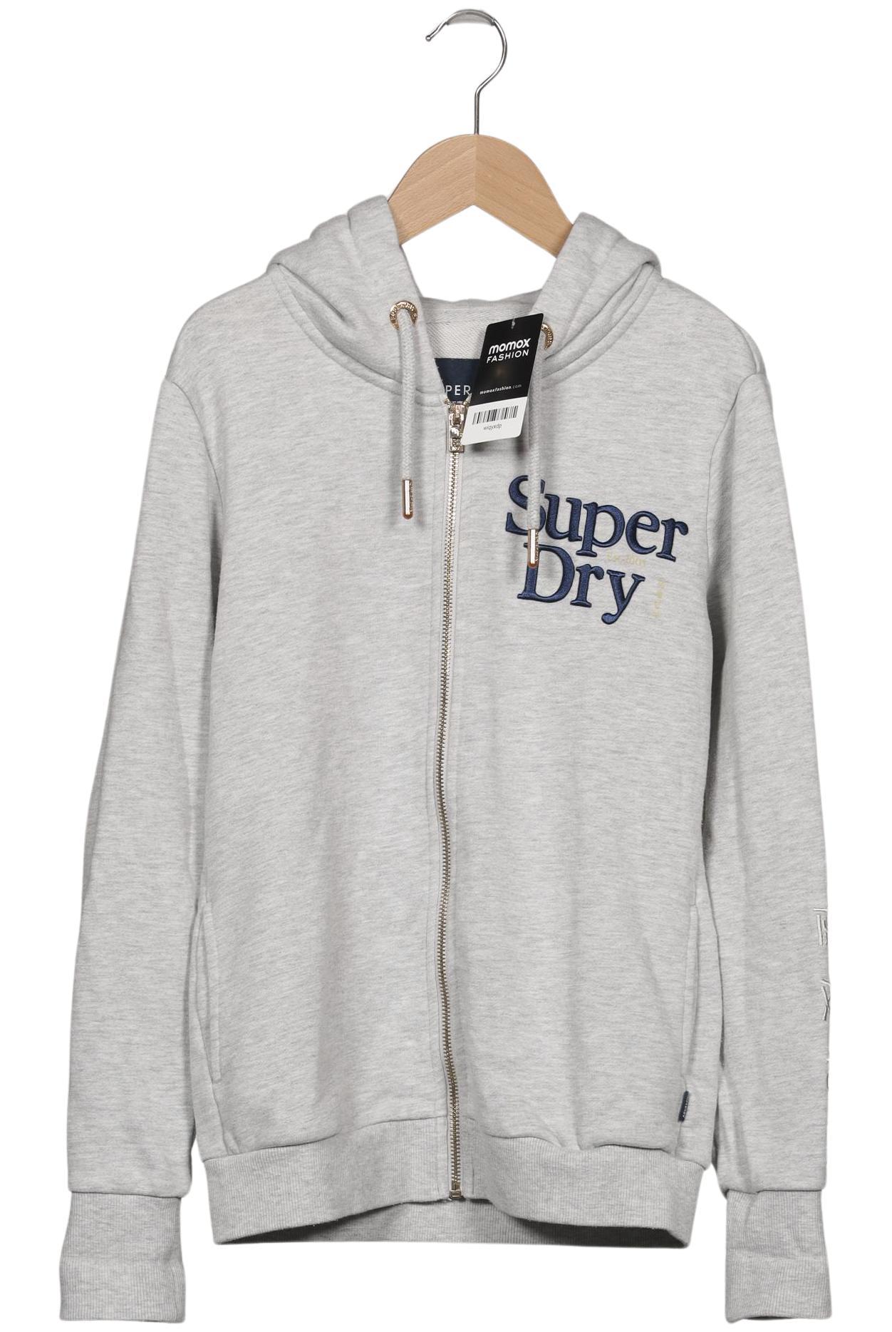 

Superdry Damen Kapuzenpullover, grau, Gr. 38