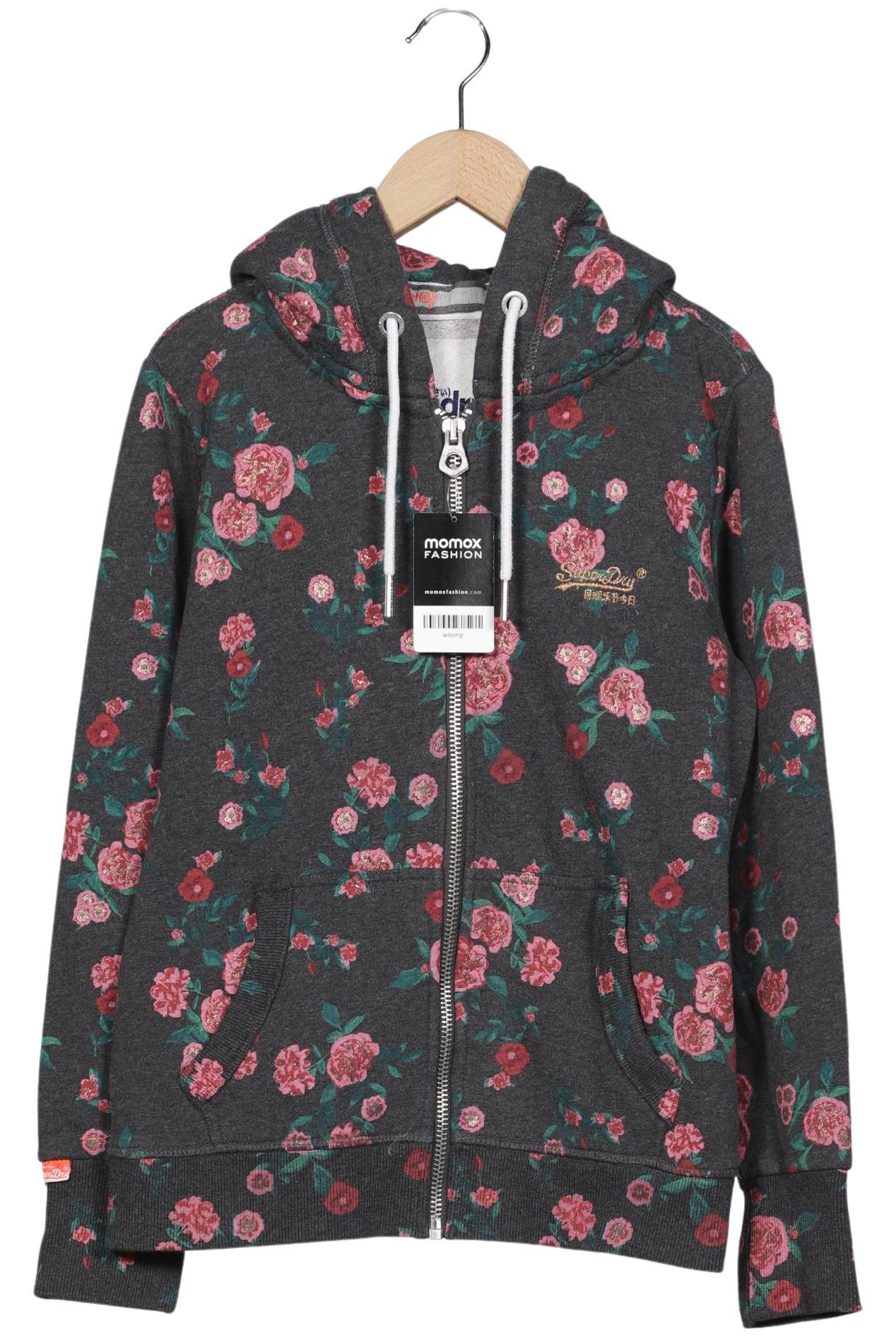 

Superdry Damen Kapuzenpullover, grau, Gr. 40