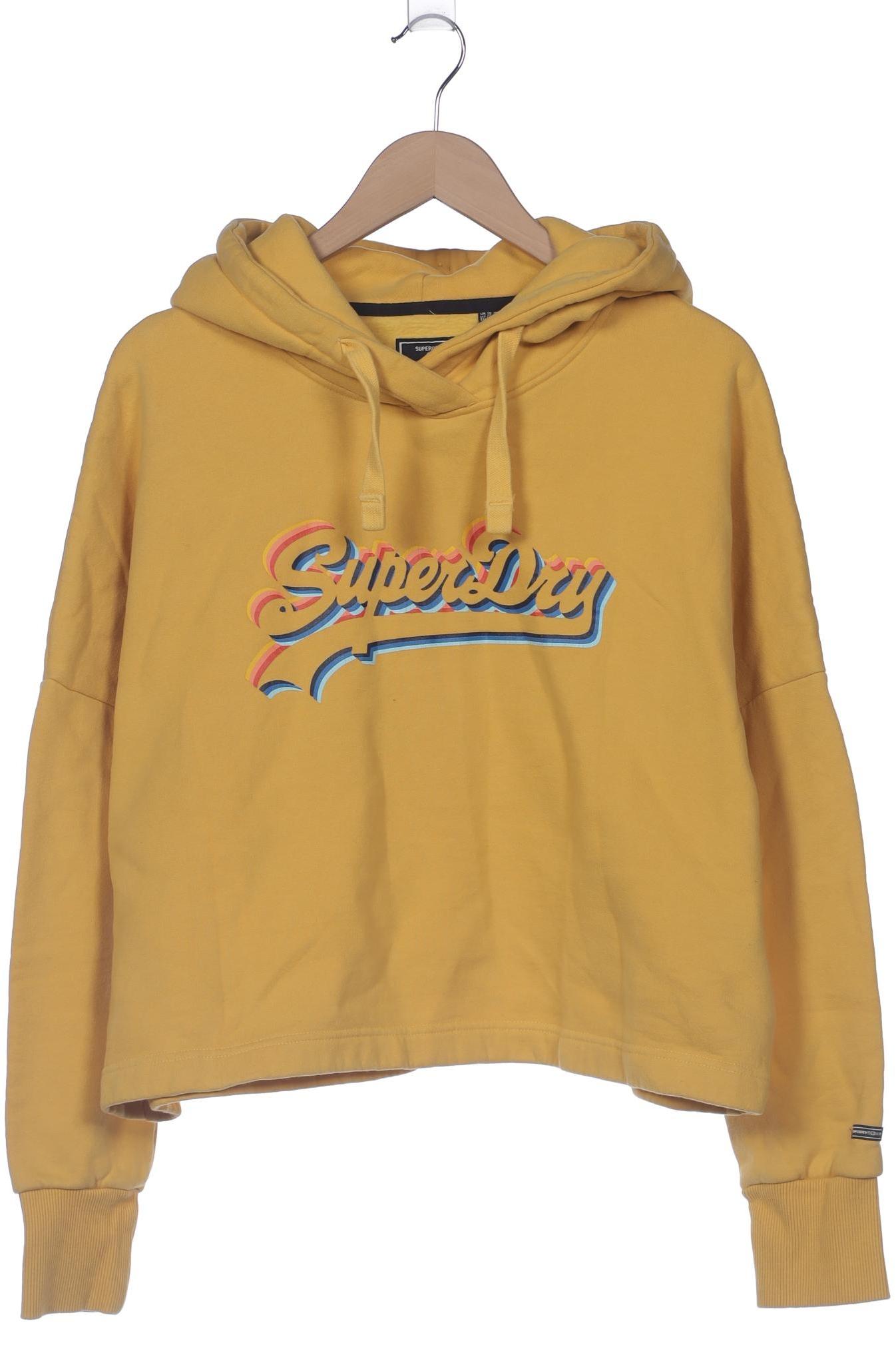 

Superdry Damen Kapuzenpullover, gelb, Gr. 44