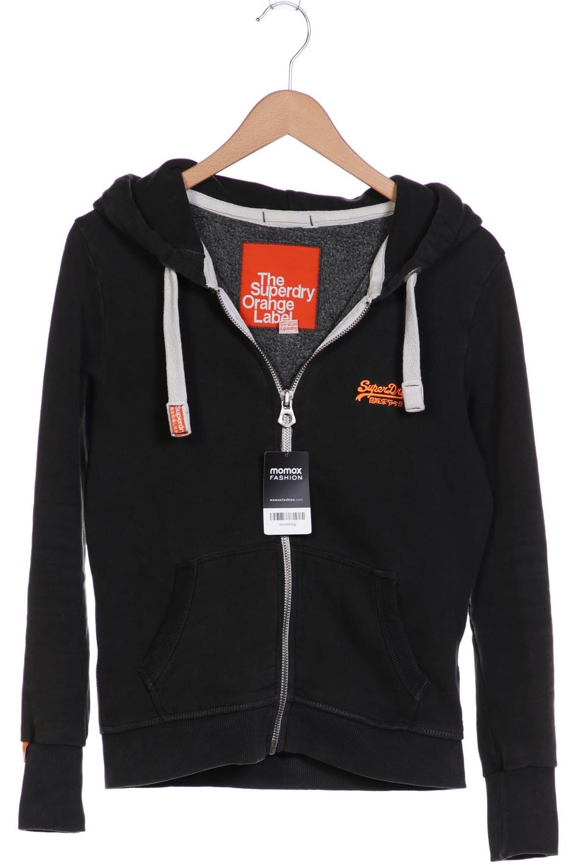 

Superdry Damen Kapuzenpullover, grau, Gr. 36