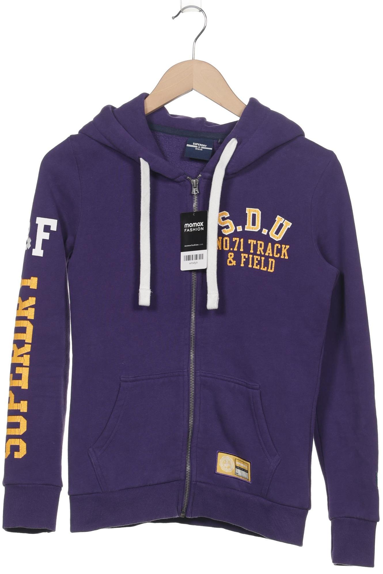 

Superdry Damen Kapuzenpullover, flieder, Gr. 36