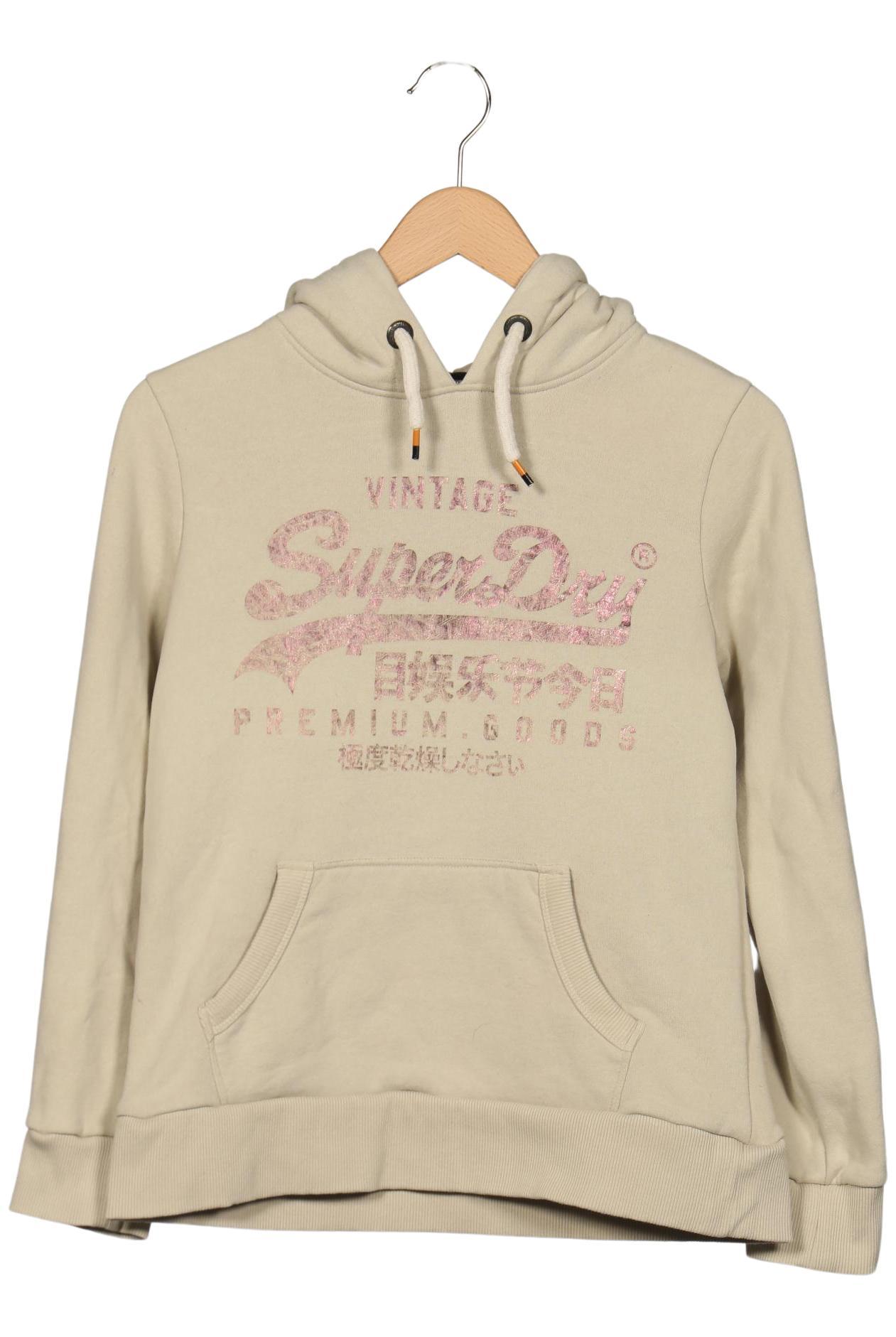 

Superdry Damen Kapuzenpullover, beige, Gr. 42