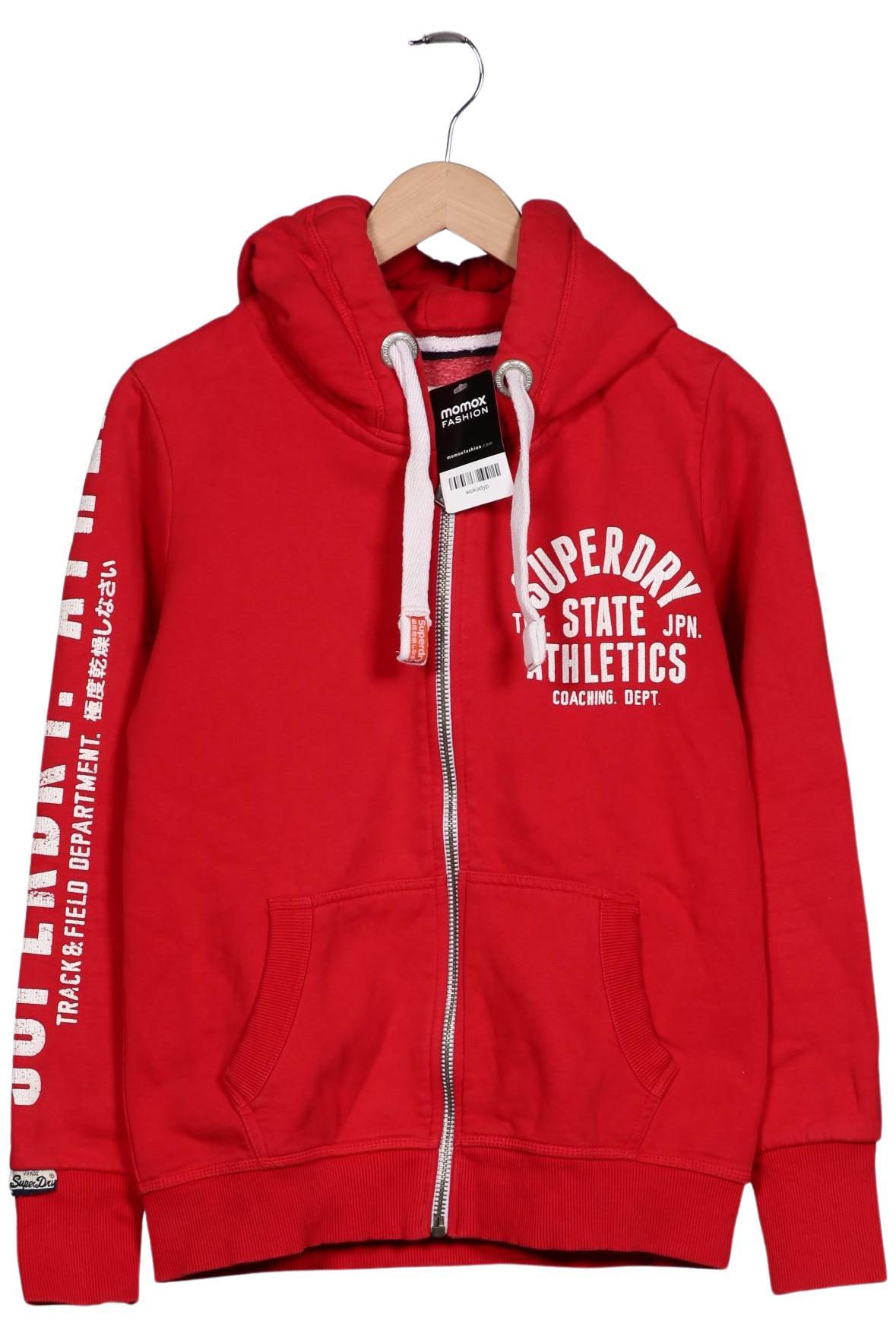 

Superdry Damen Kapuzenpullover, rot, Gr. 42