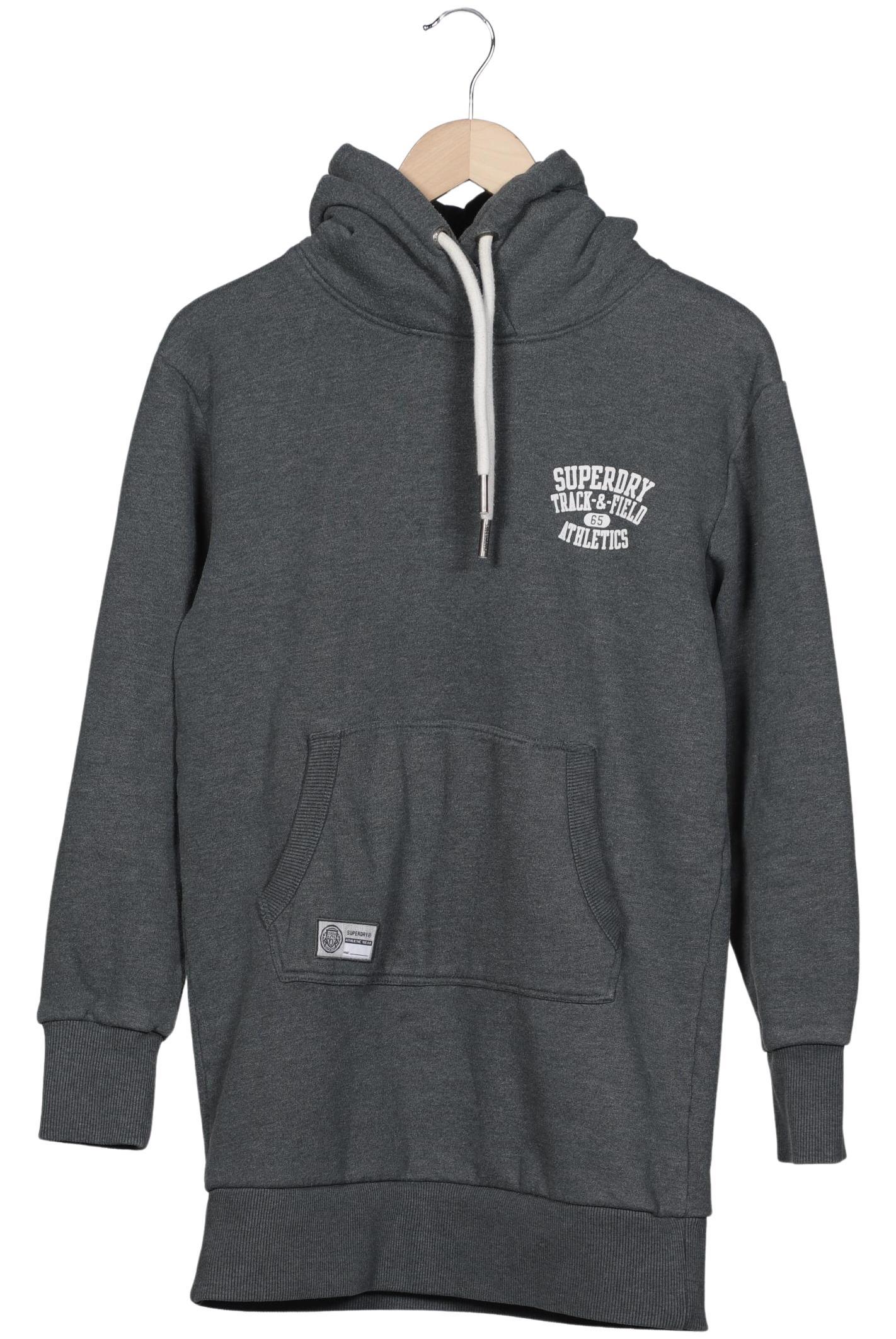 

Superdry Damen Kapuzenpullover, grau, Gr. 38