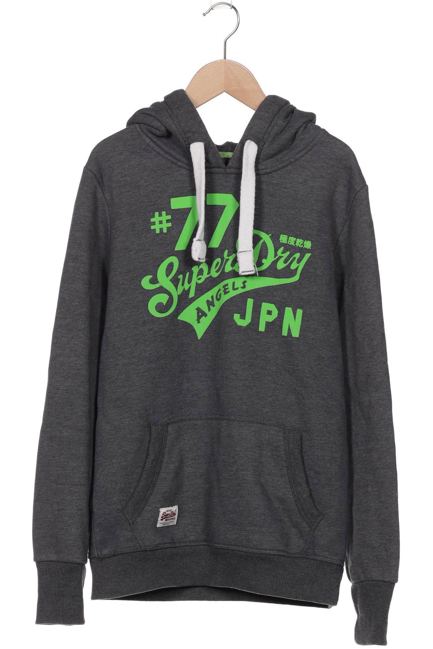 

Superdry Damen Kapuzenpullover, grau, Gr. 38