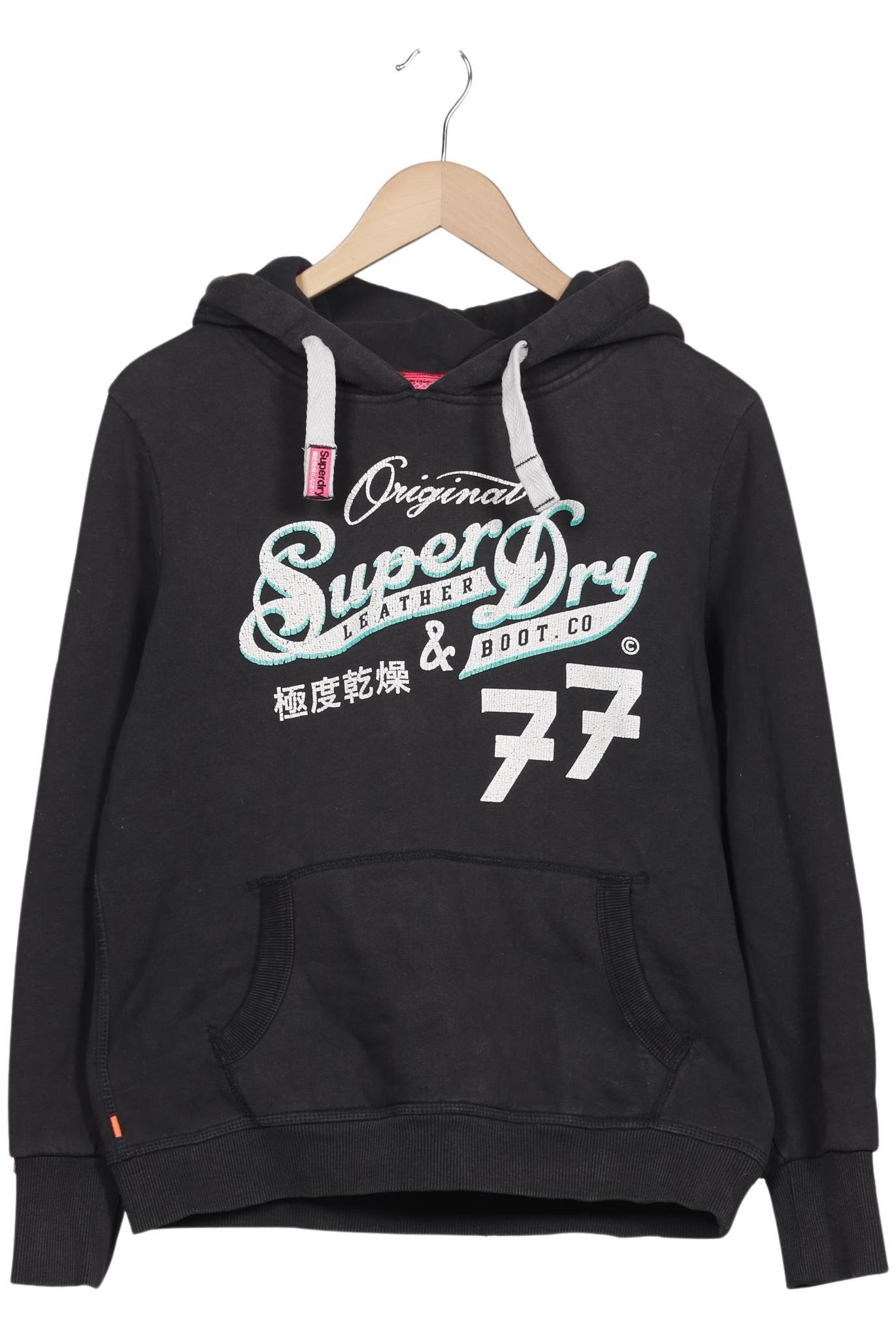 

Superdry Damen Kapuzenpullover, schwarz, Gr. 44