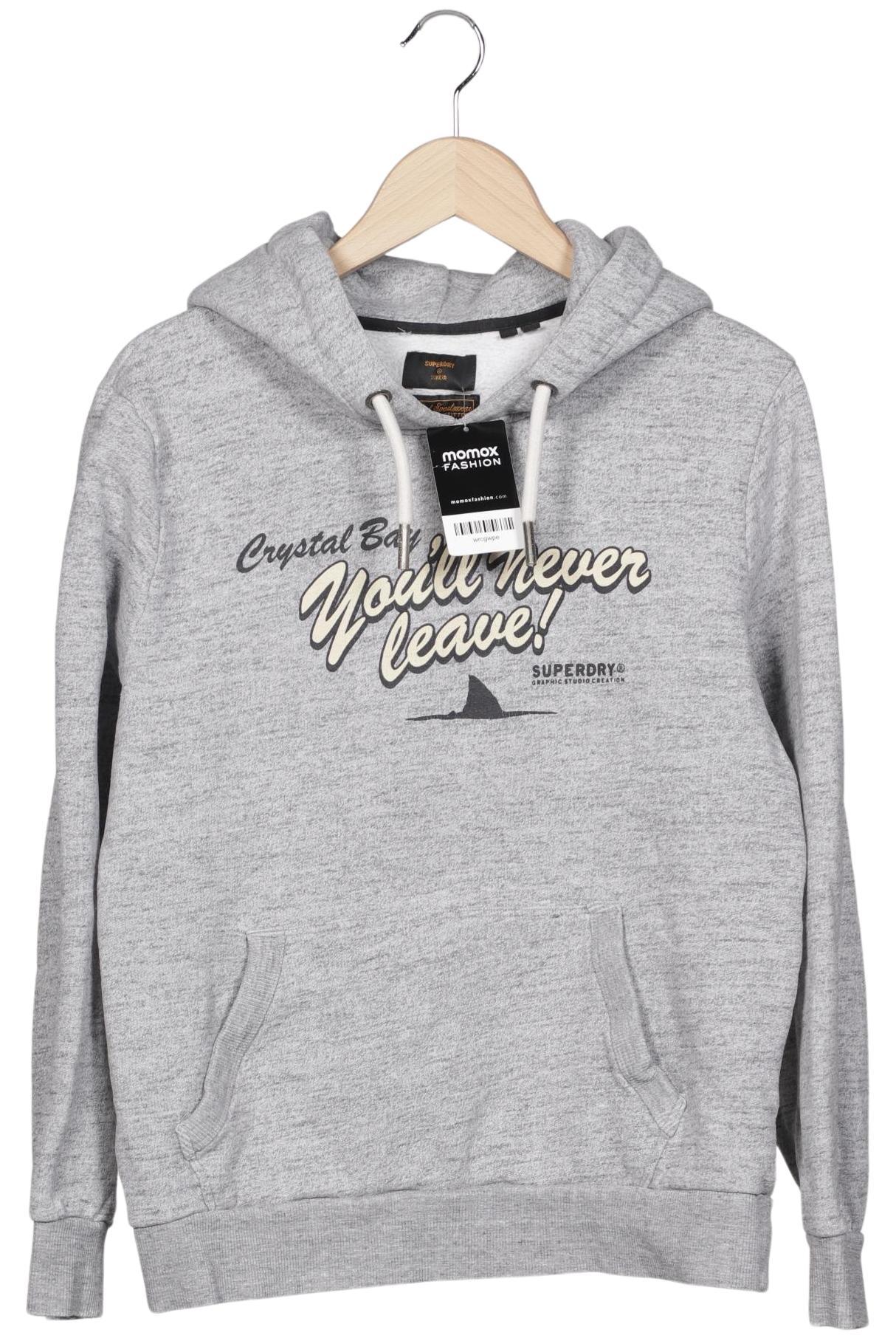 

Superdry Damen Kapuzenpullover, grau, Gr. 44