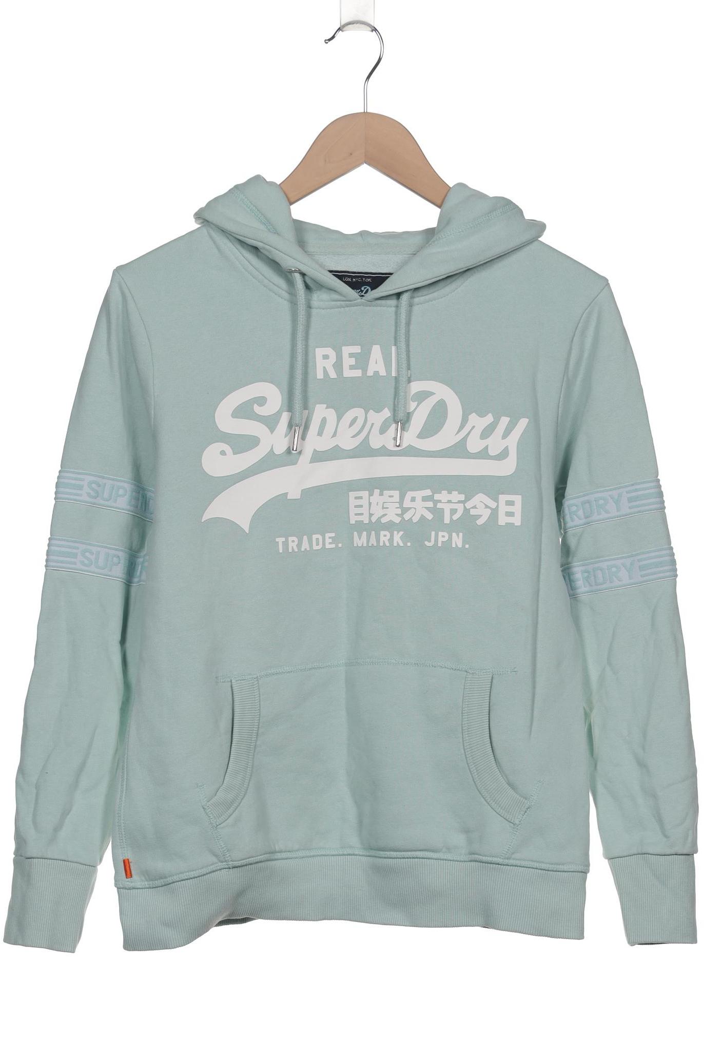 

Superdry Damen Kapuzenpullover, türkis, Gr. 40