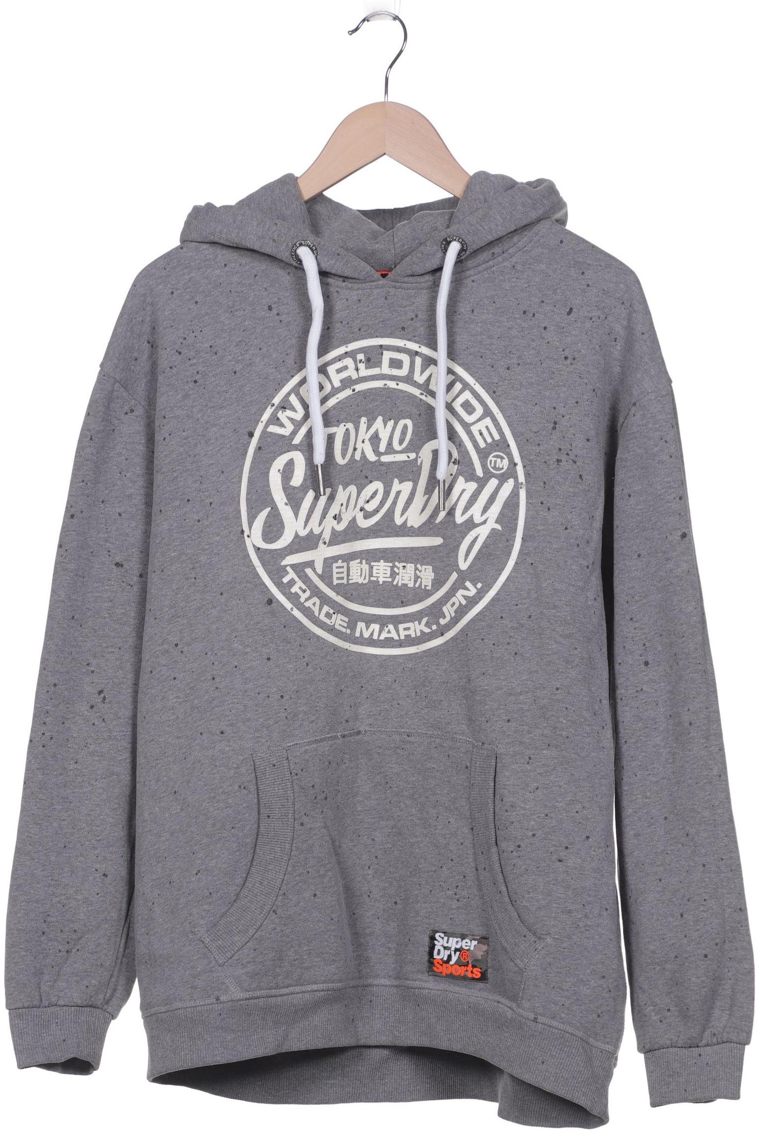 

Superdry Damen Kapuzenpullover, grau