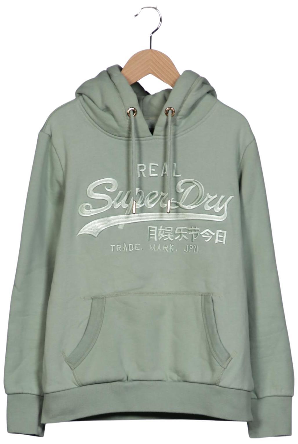 

Superdry Damen Kapuzenpullover, grün, Gr. 40