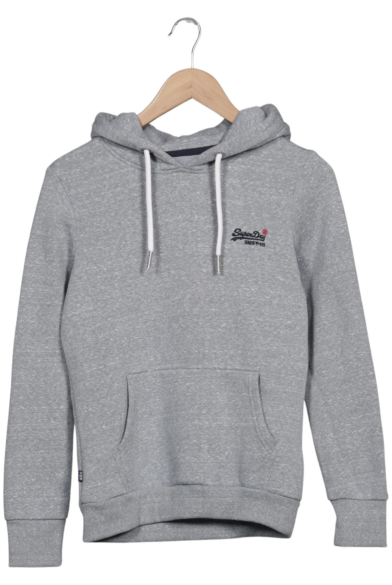 

Superdry Damen Kapuzenpullover, grau, Gr. 38