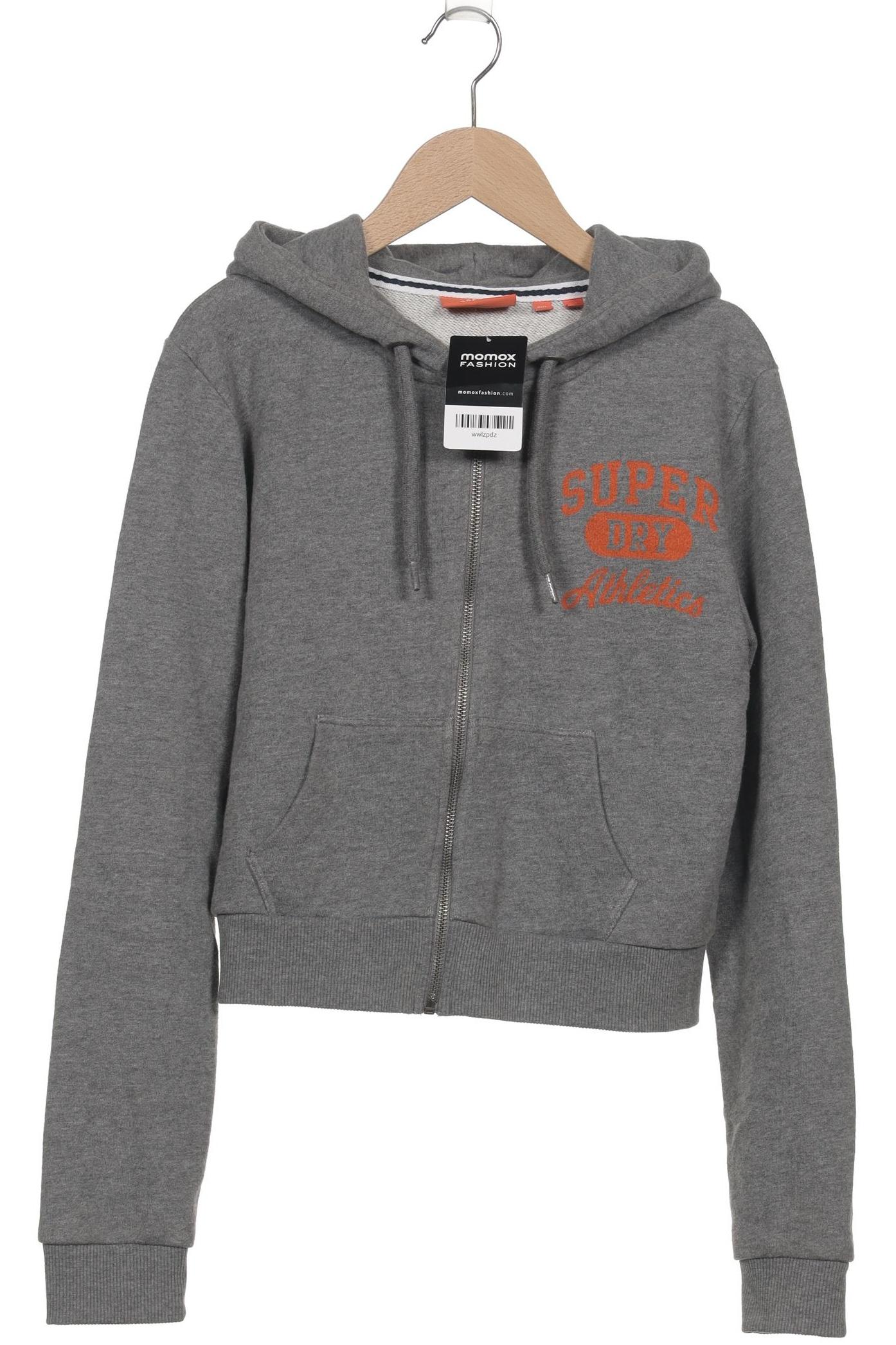 

Superdry Damen Kapuzenpullover, grau, Gr. 36