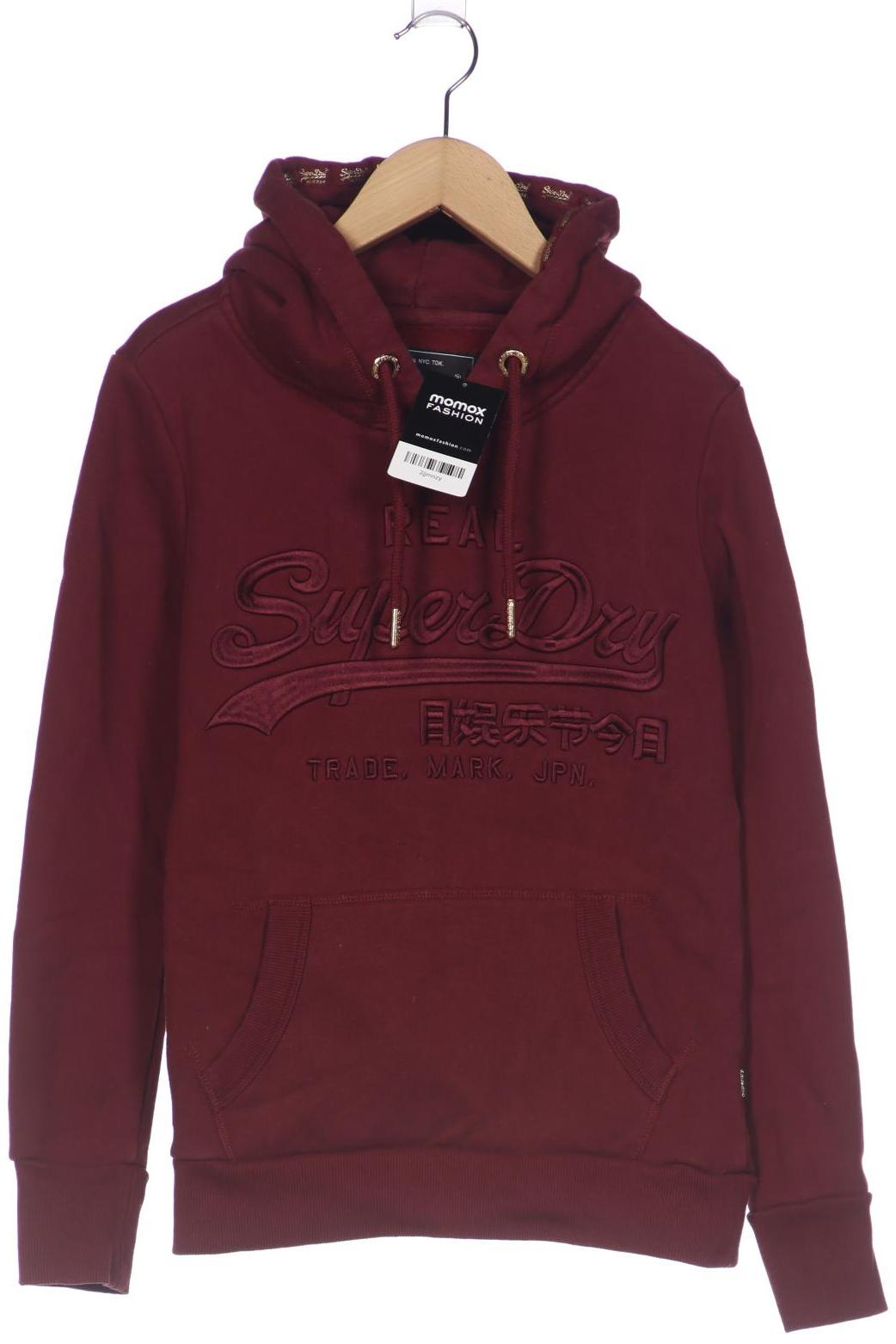 

Superdry Damen Kapuzenpullover, bordeaux, Gr. 36