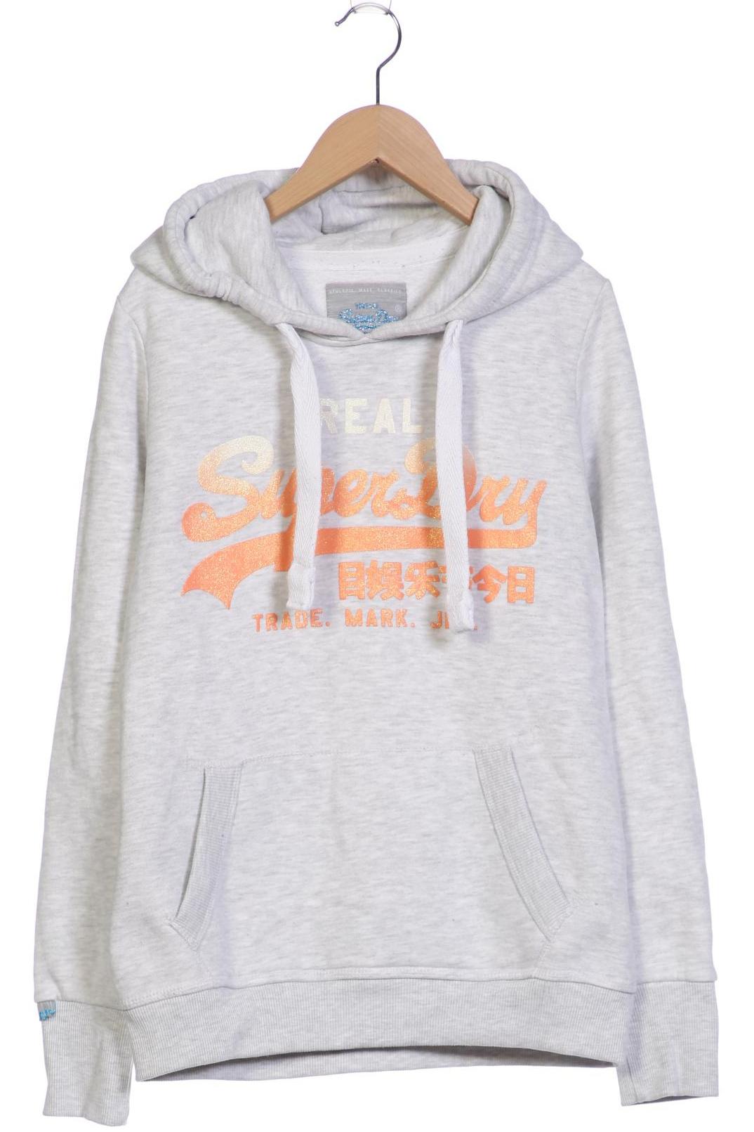 

Superdry Damen Kapuzenpullover, grau, Gr. 42