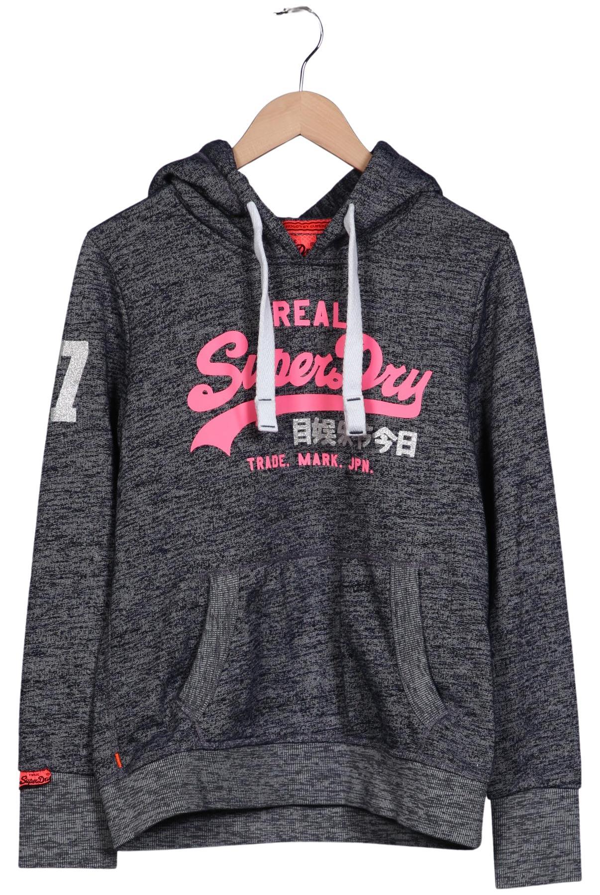 

Superdry Damen Kapuzenpullover, grau, Gr. 44