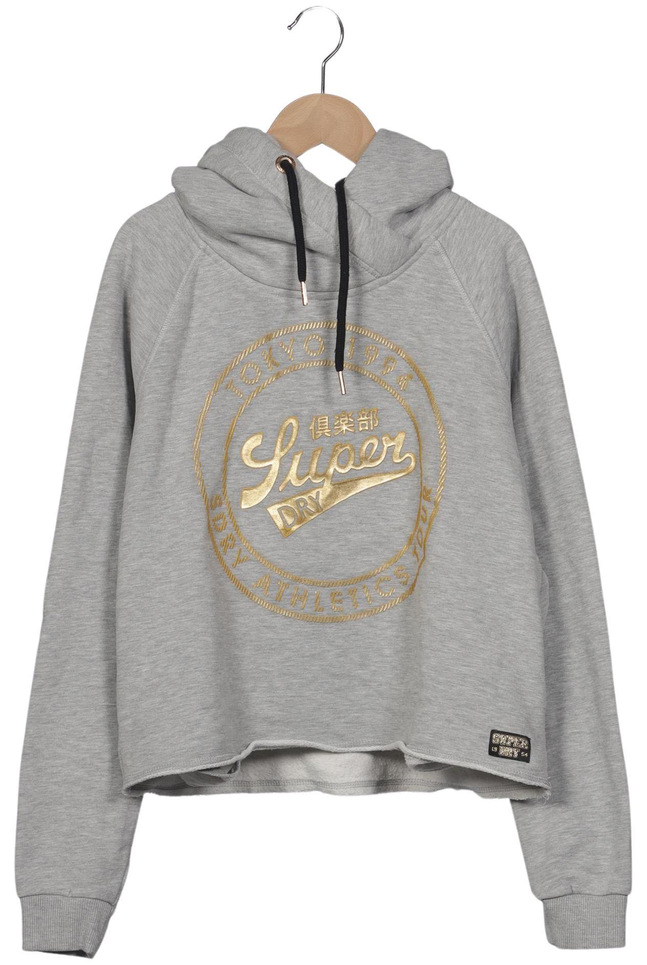 

Superdry Damen Kapuzenpullover, grau, Gr. 42