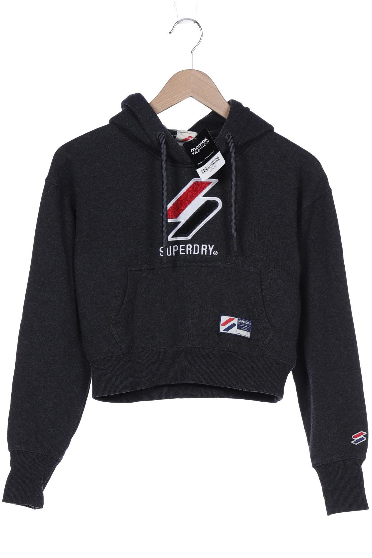 

Superdry Damen Kapuzenpullover, grau