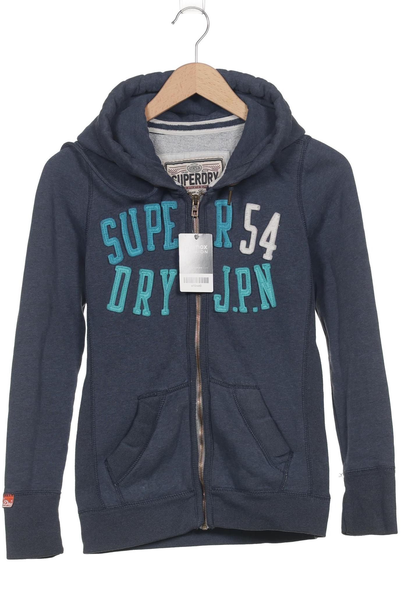 

Superdry Damen Kapuzenpullover, marineblau, Gr. 34