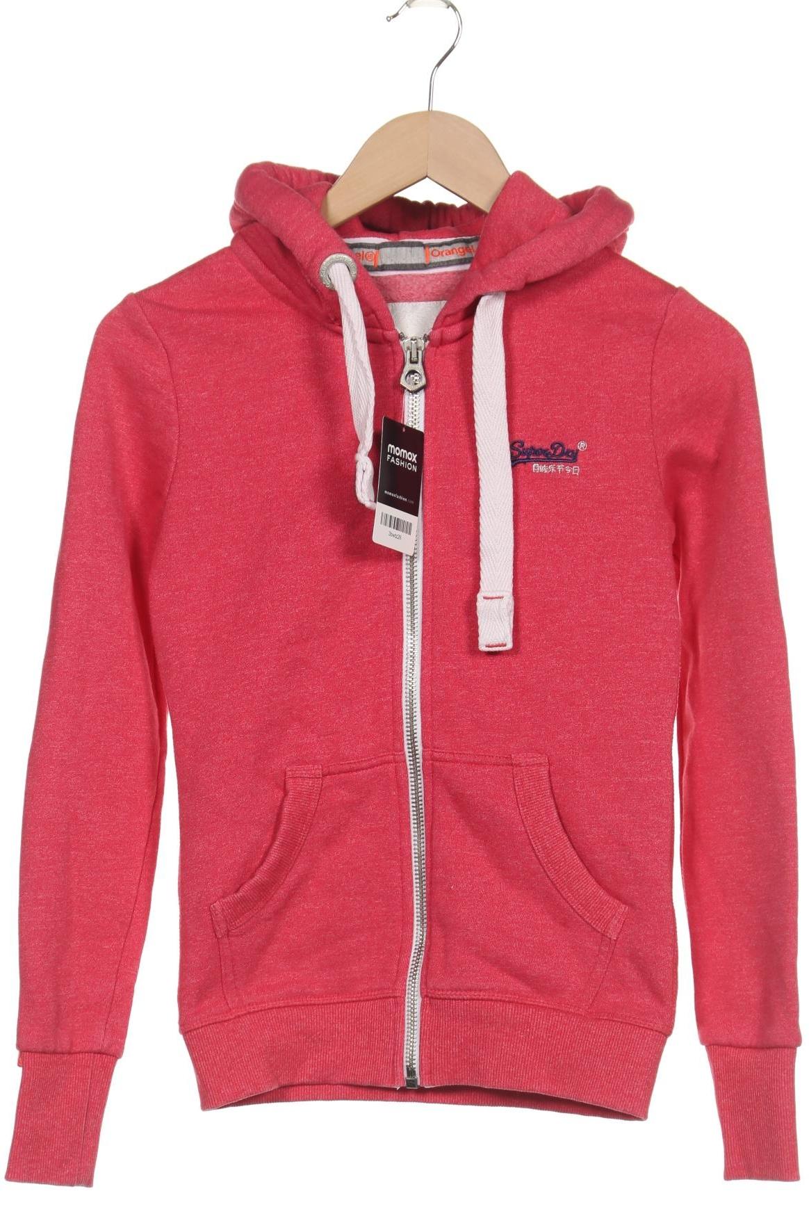 

Superdry Damen Kapuzenpullover, pink, Gr. 34