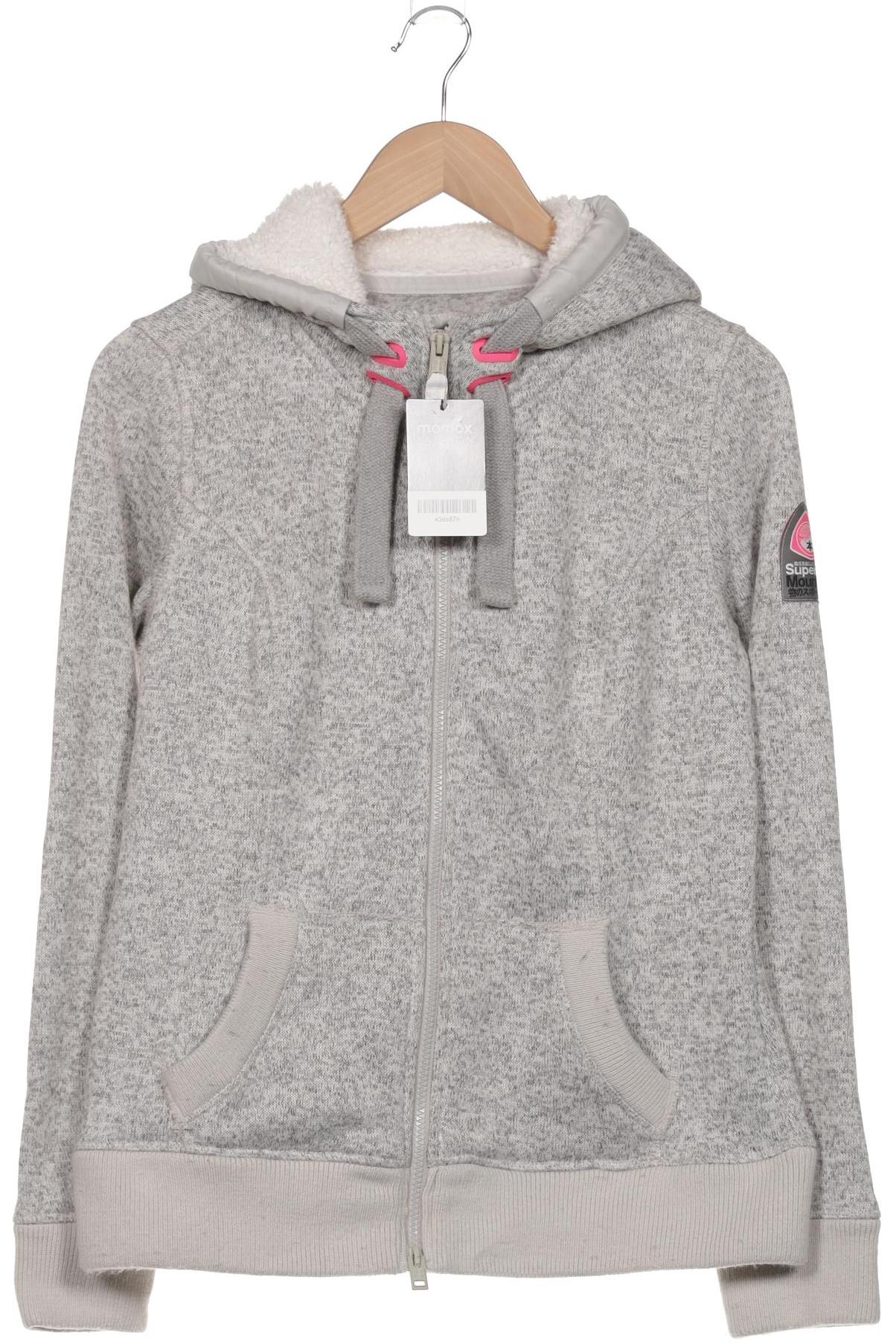 

Superdry Damen Kapuzenpullover, grau, Gr. 42
