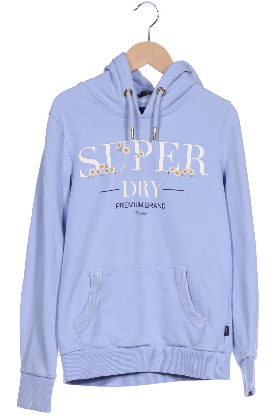 

Superdry Damen Kapuzenpullover, hellblau