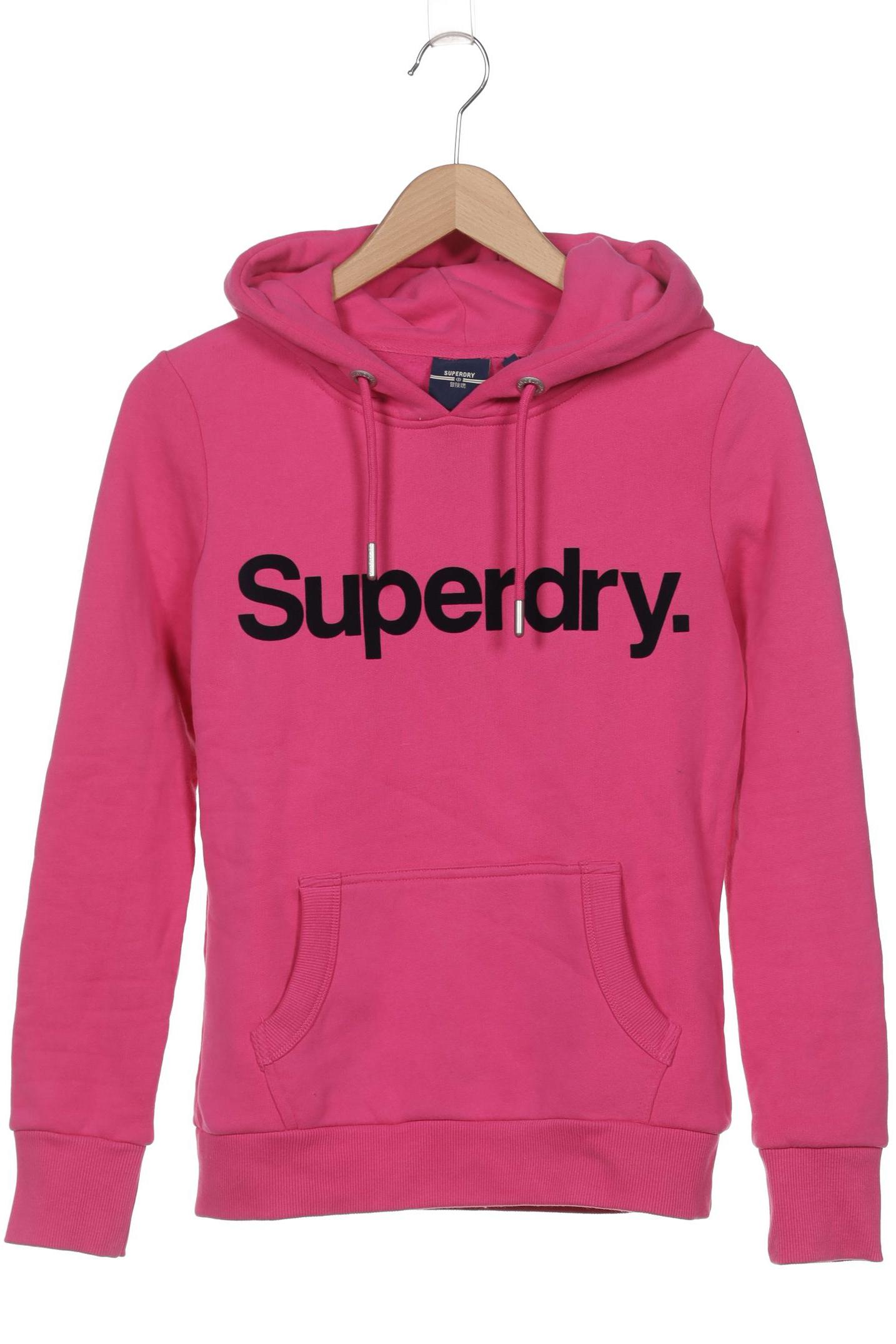 

Superdry Damen Kapuzenpullover, pink, Gr. 36