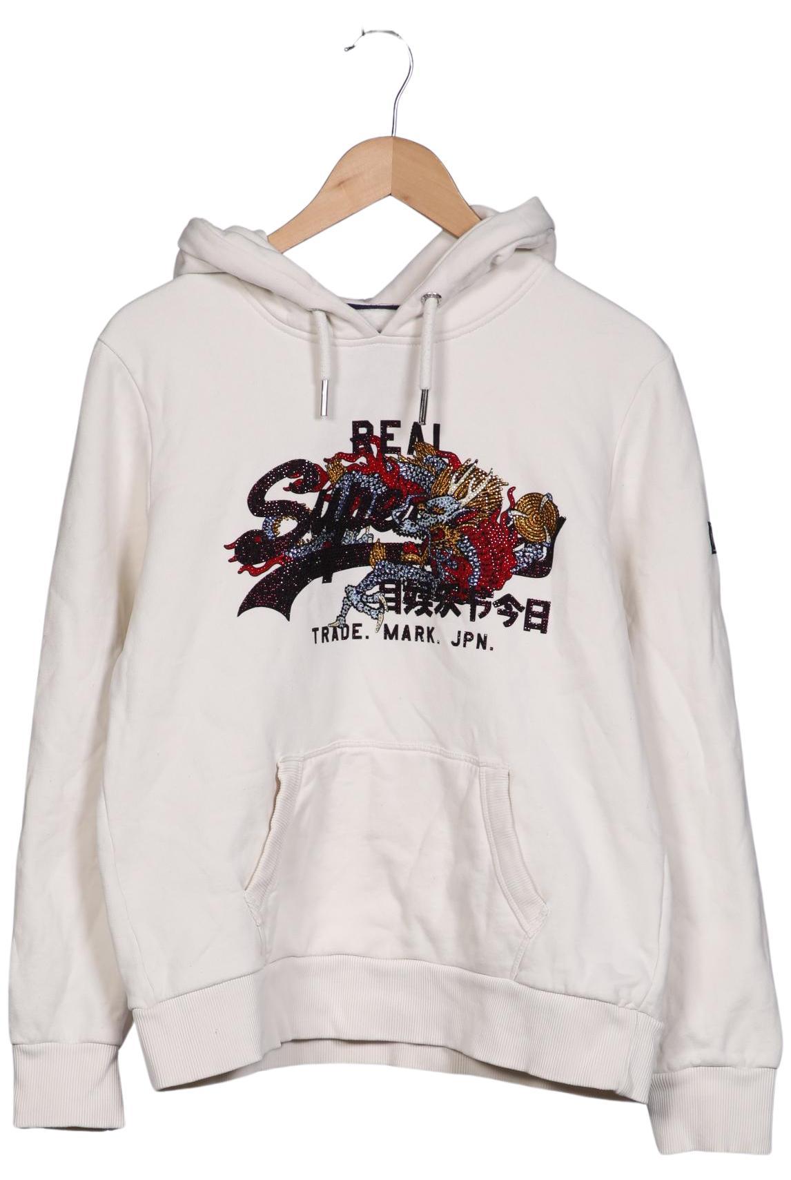 

Superdry Damen Kapuzenpullover, cremeweiß, Gr. 42
