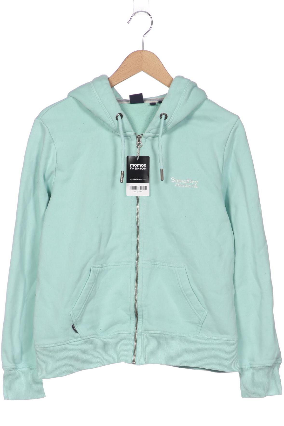 

Superdry Damen Kapuzenpullover, türkis, Gr. 40