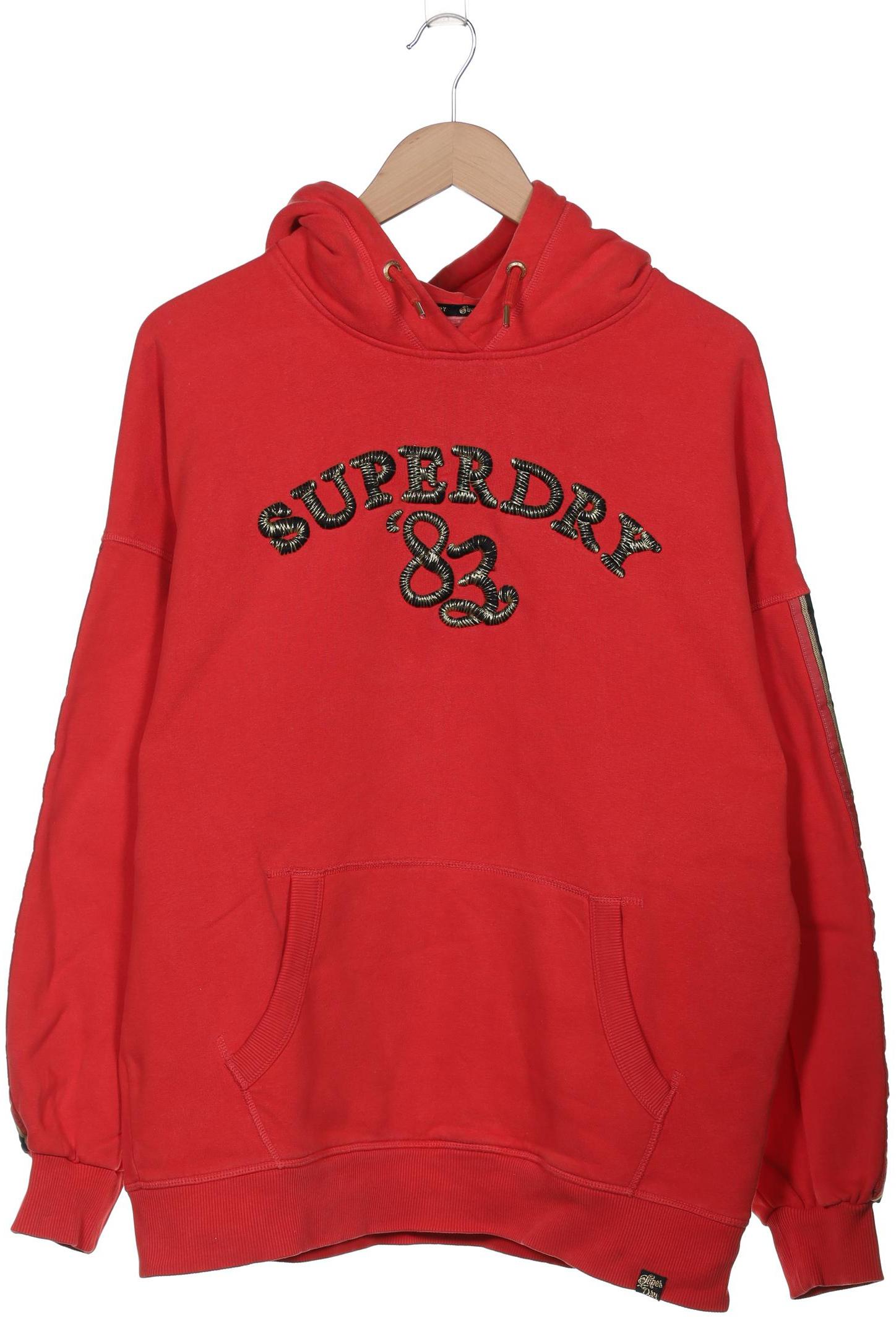 

Superdry Damen Kapuzenpullover, rot, Gr. 38