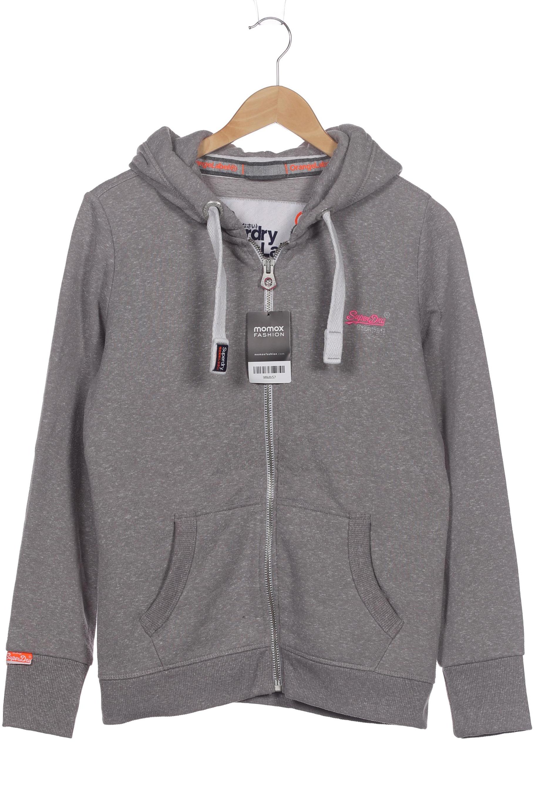 

Superdry Damen Kapuzenpullover, grau, Gr. 42