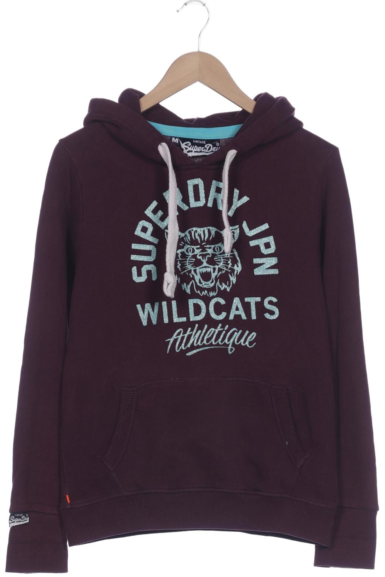 

Superdry Damen Kapuzenpullover, bordeaux, Gr. 38