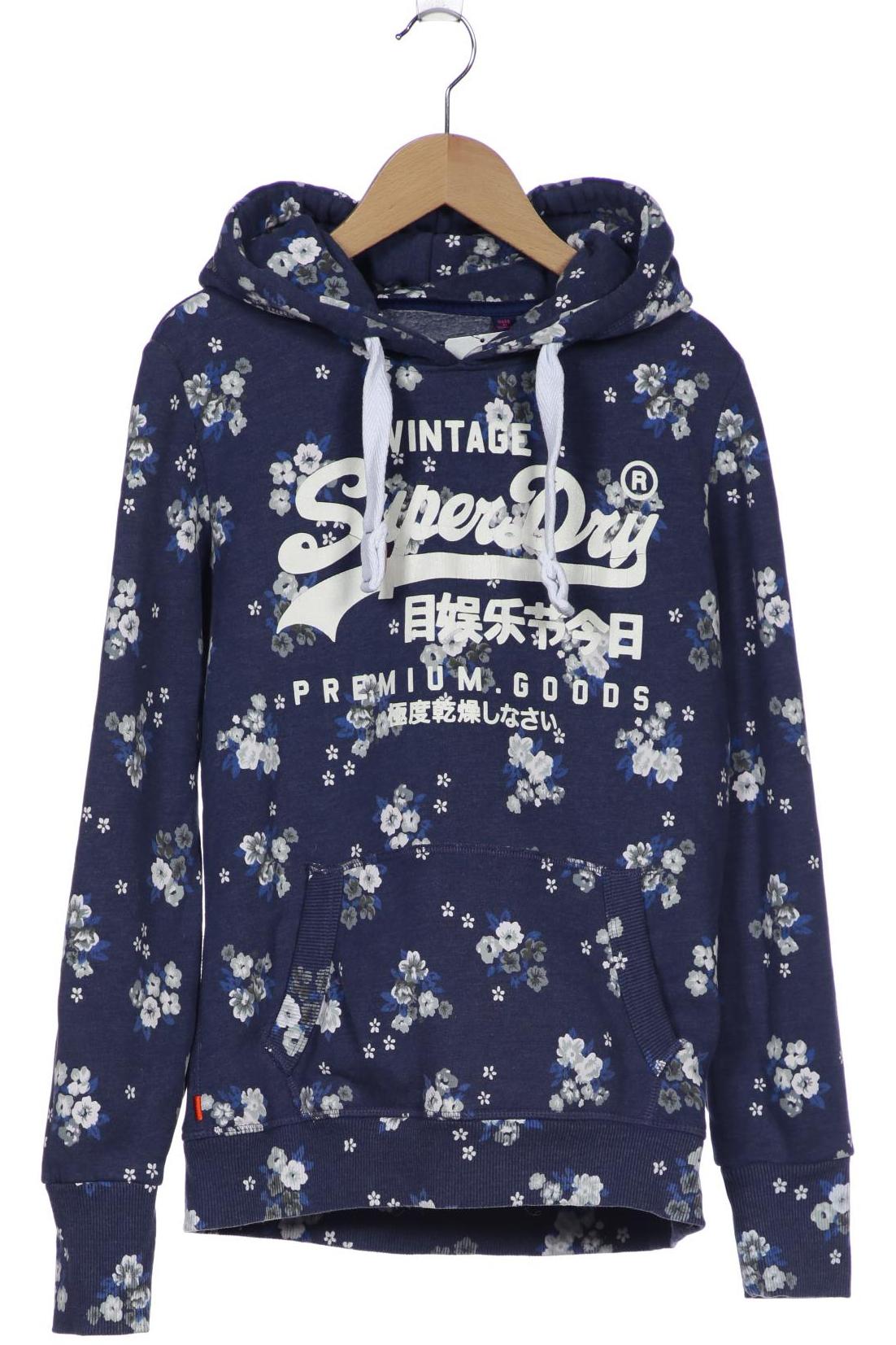 

Superdry Damen Kapuzenpullover, marineblau