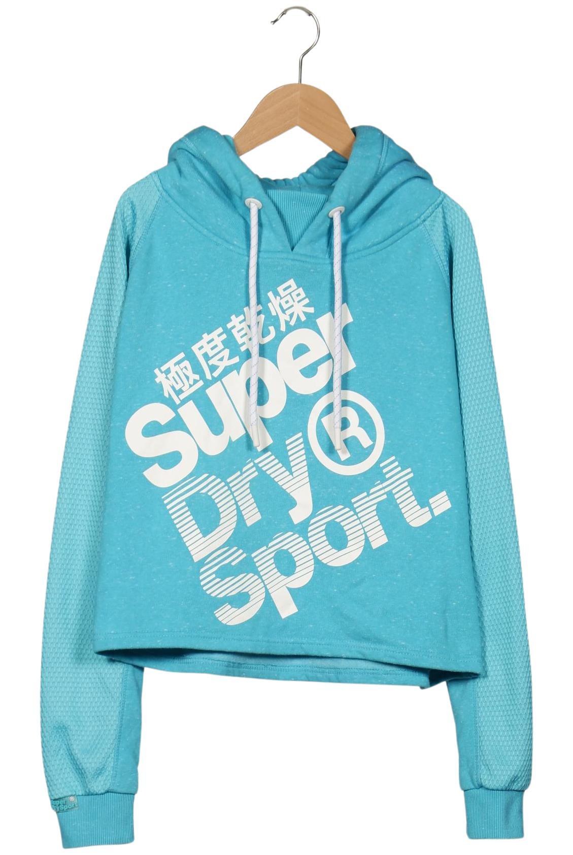 

Superdry Damen Kapuzenpullover, hellblau, Gr. 42