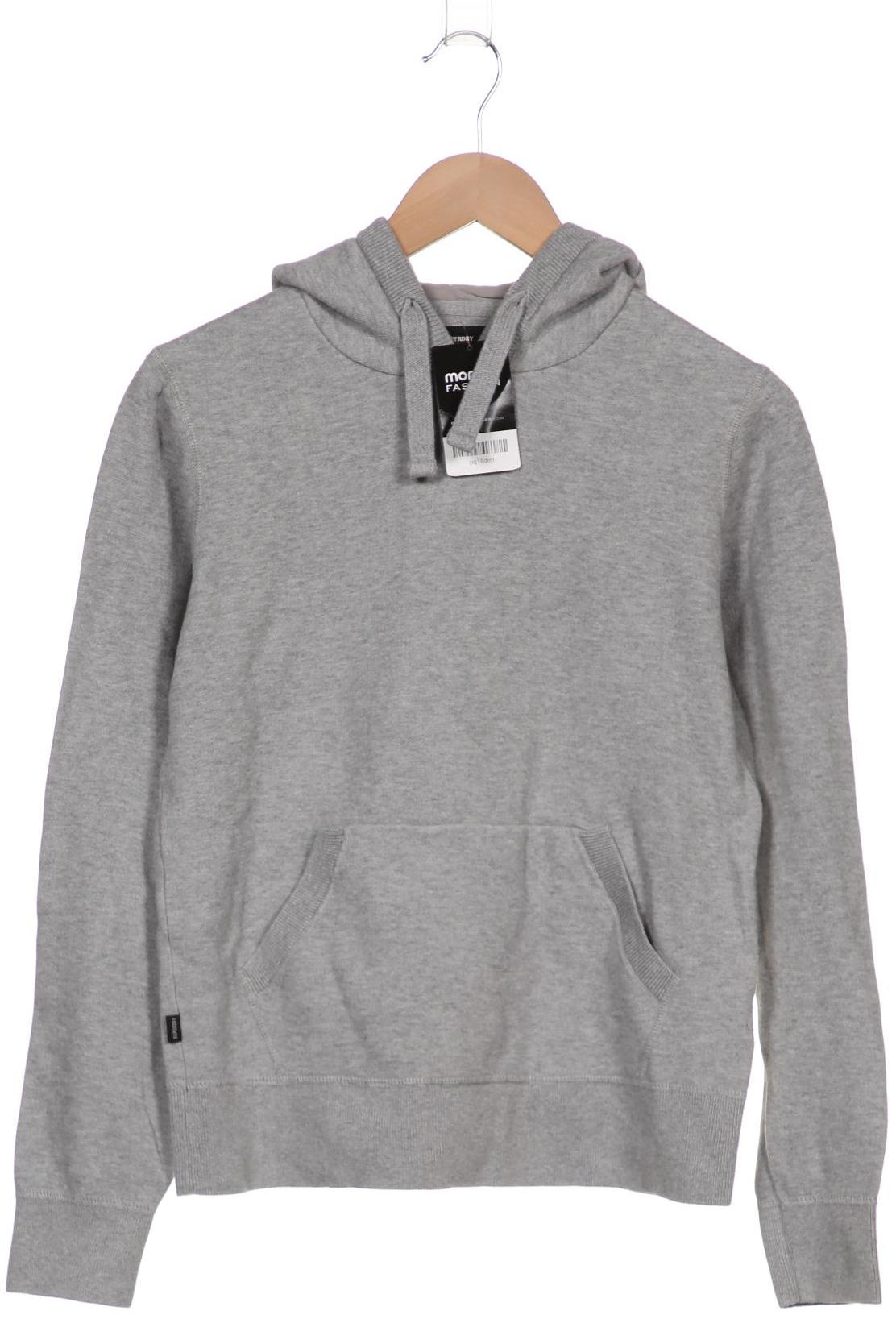 

Superdry Damen Kapuzenpullover, grau, Gr. 36