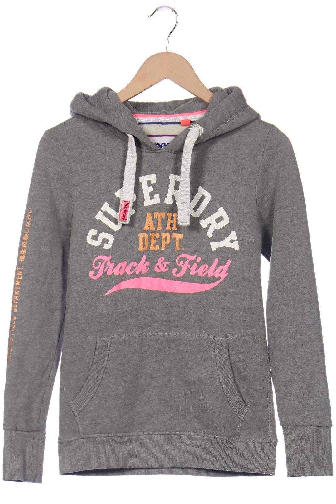 

Superdry Damen Kapuzenpullover, grau