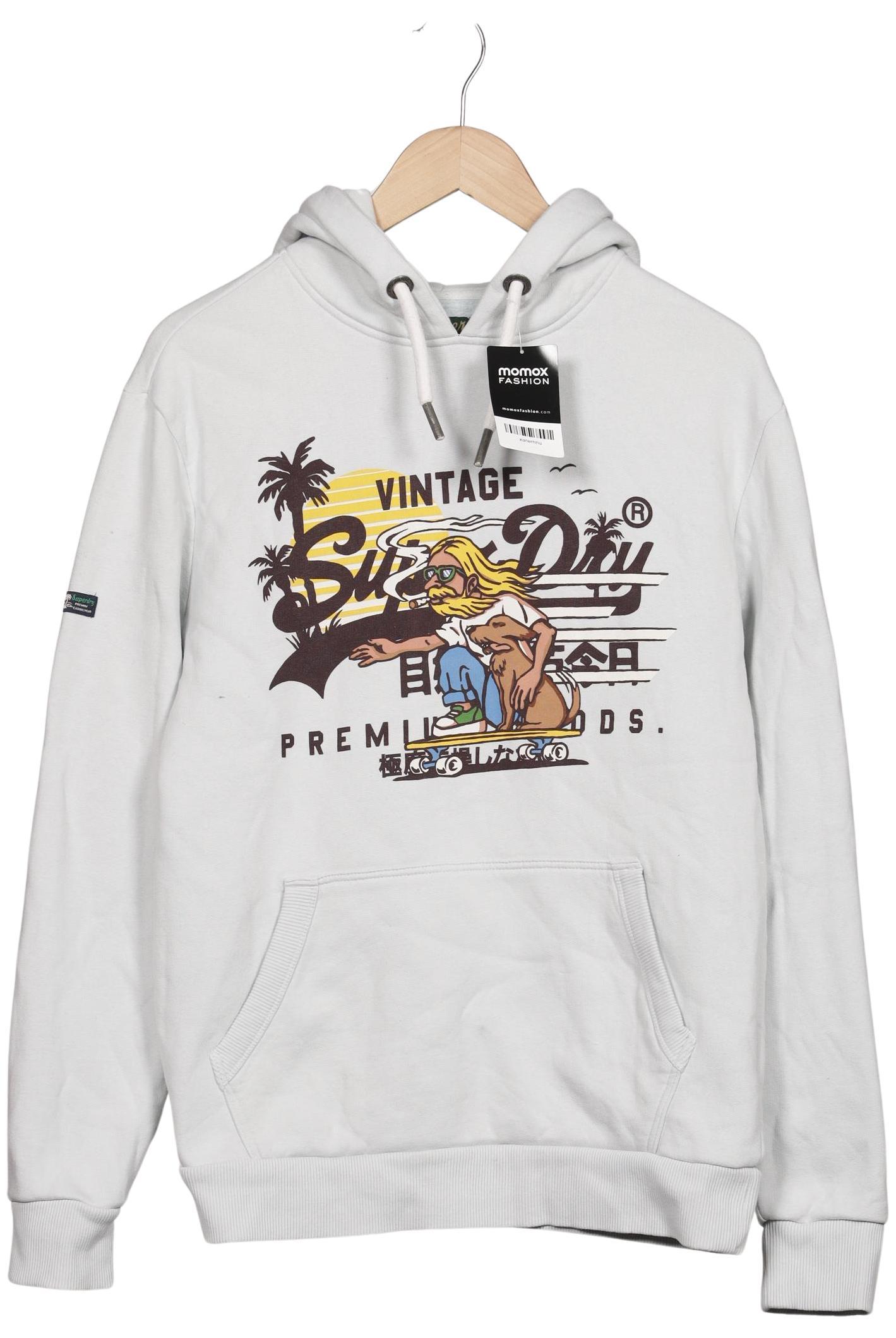 

Superdry Damen Kapuzenpullover, hellblau, Gr. 36