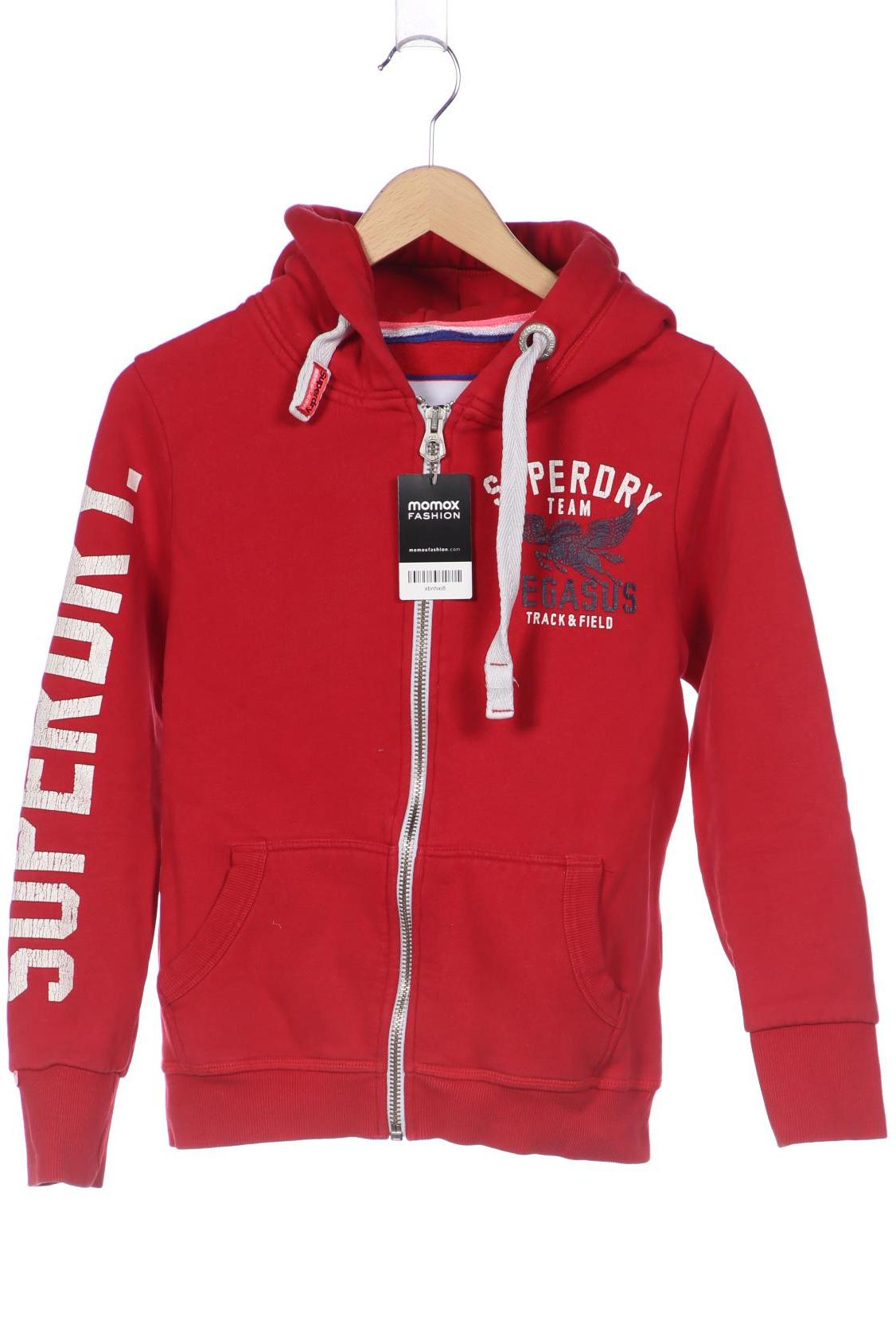 

Superdry Damen Kapuzenpullover, rot
