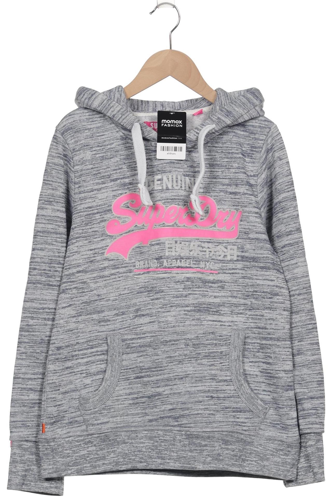 

Superdry Damen Kapuzenpullover, grau, Gr. 40